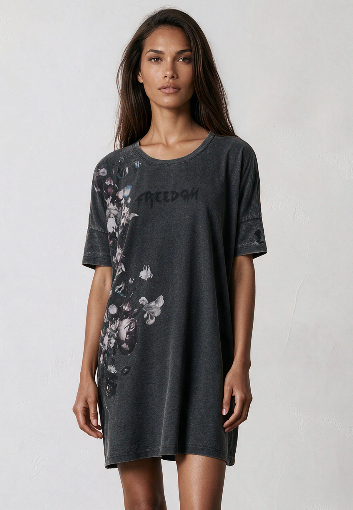 FREEDOM DRESS WASHED BLACK