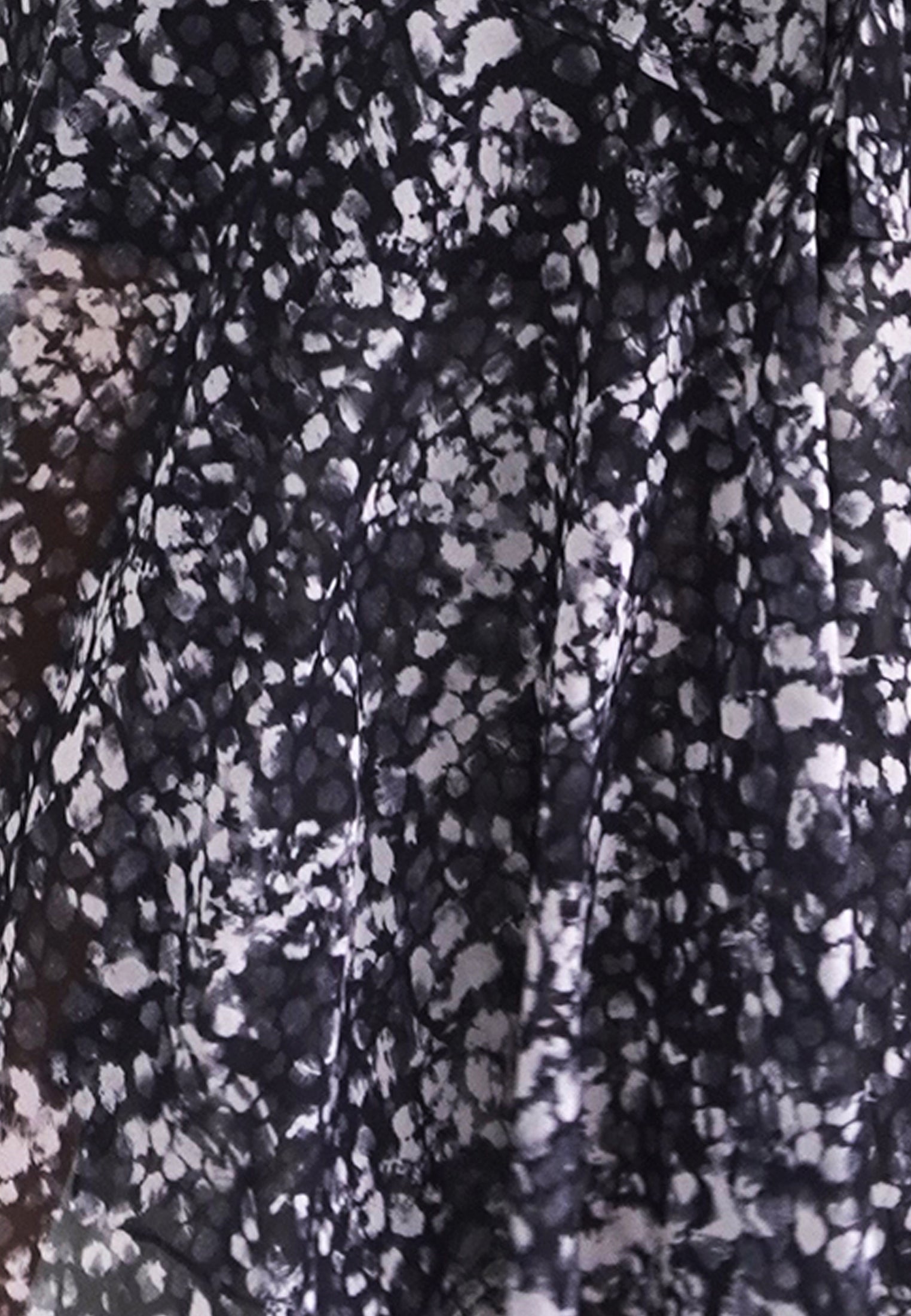 SPINEL SKIRT STILL PRINT BLACK & GREY