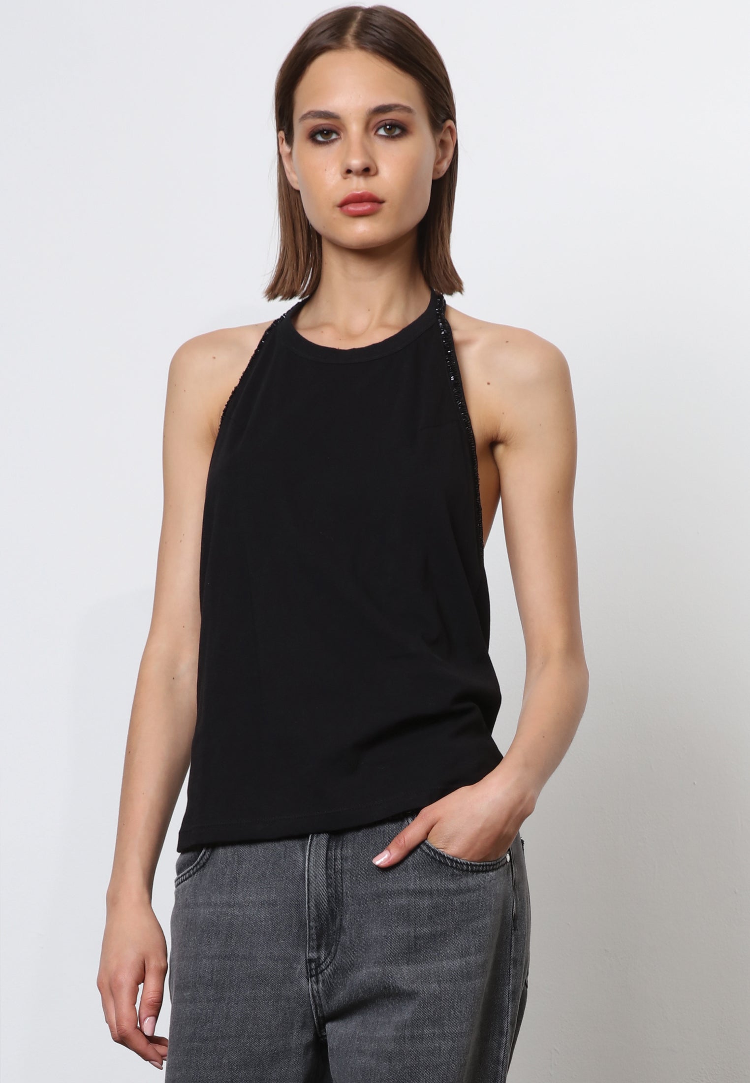 SOLAR PLAY TOP BLACK