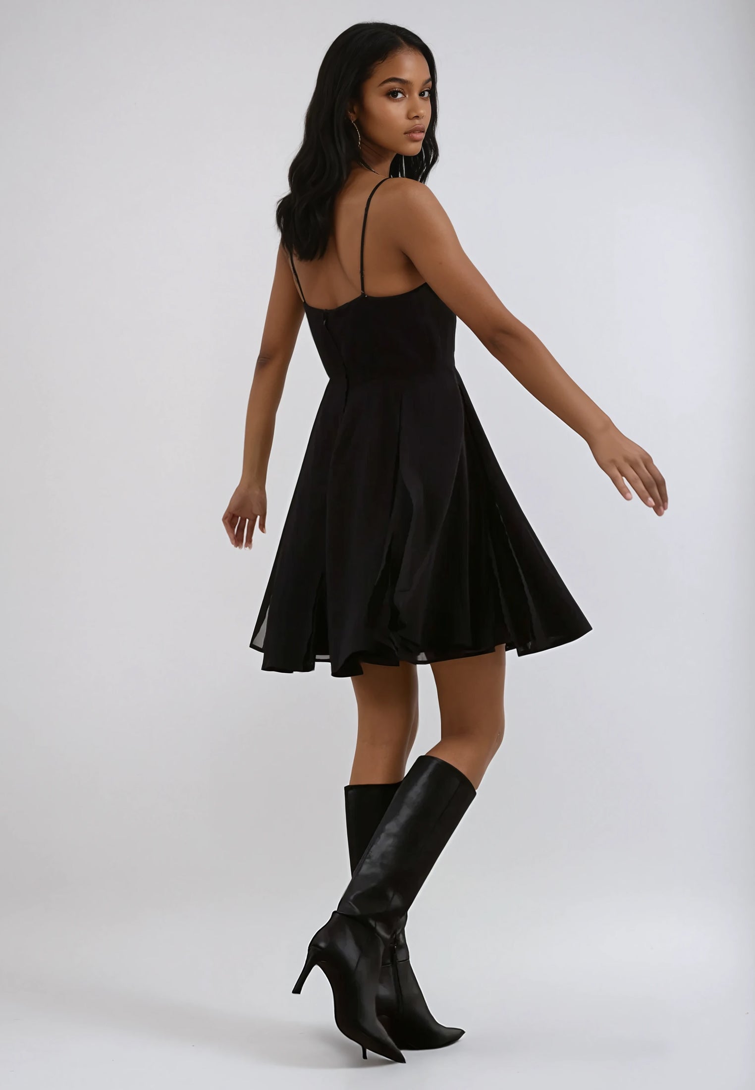 JEWEL MINI DRESS BLACK