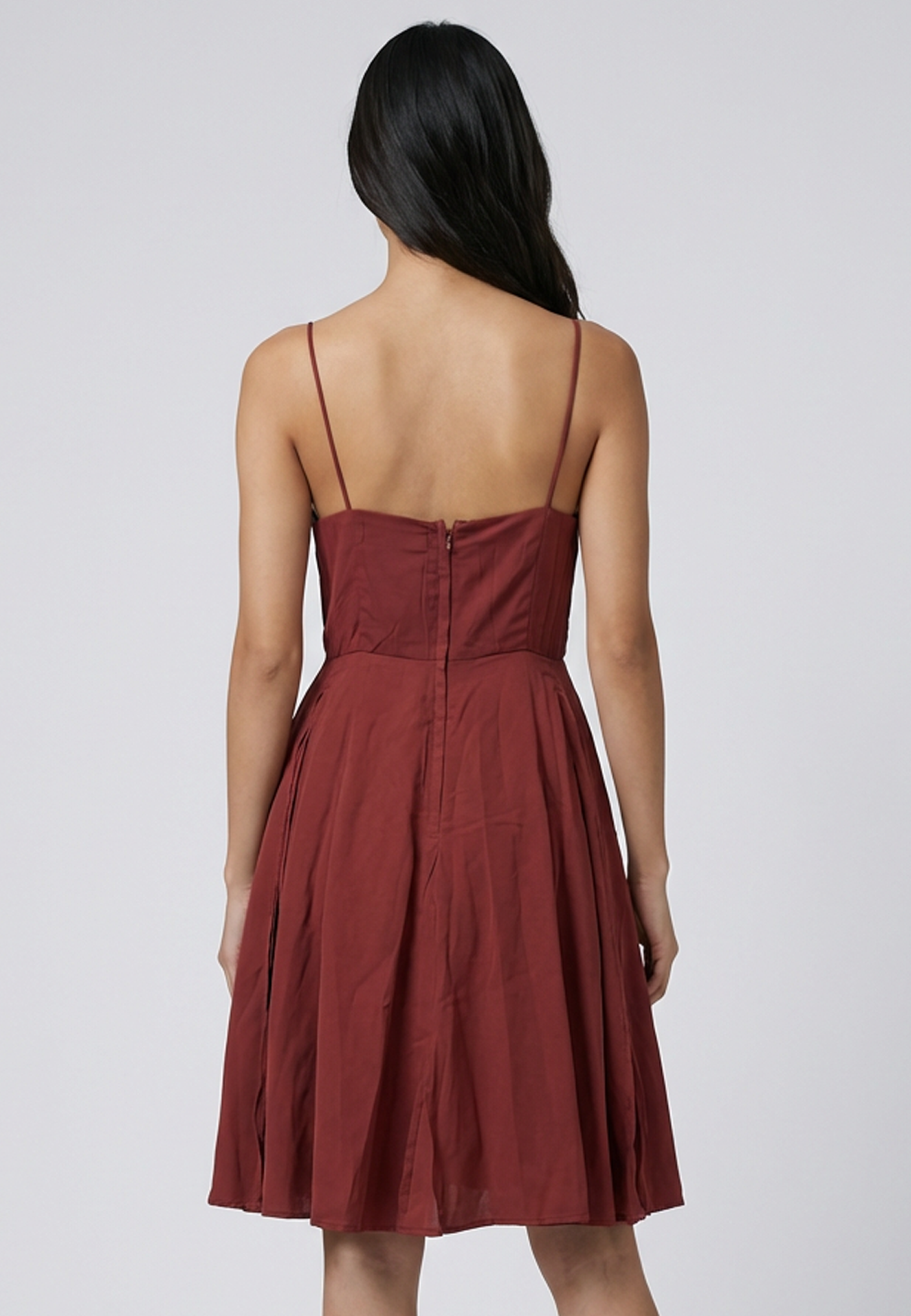 JEWEL MINI DRESS CARDINAL