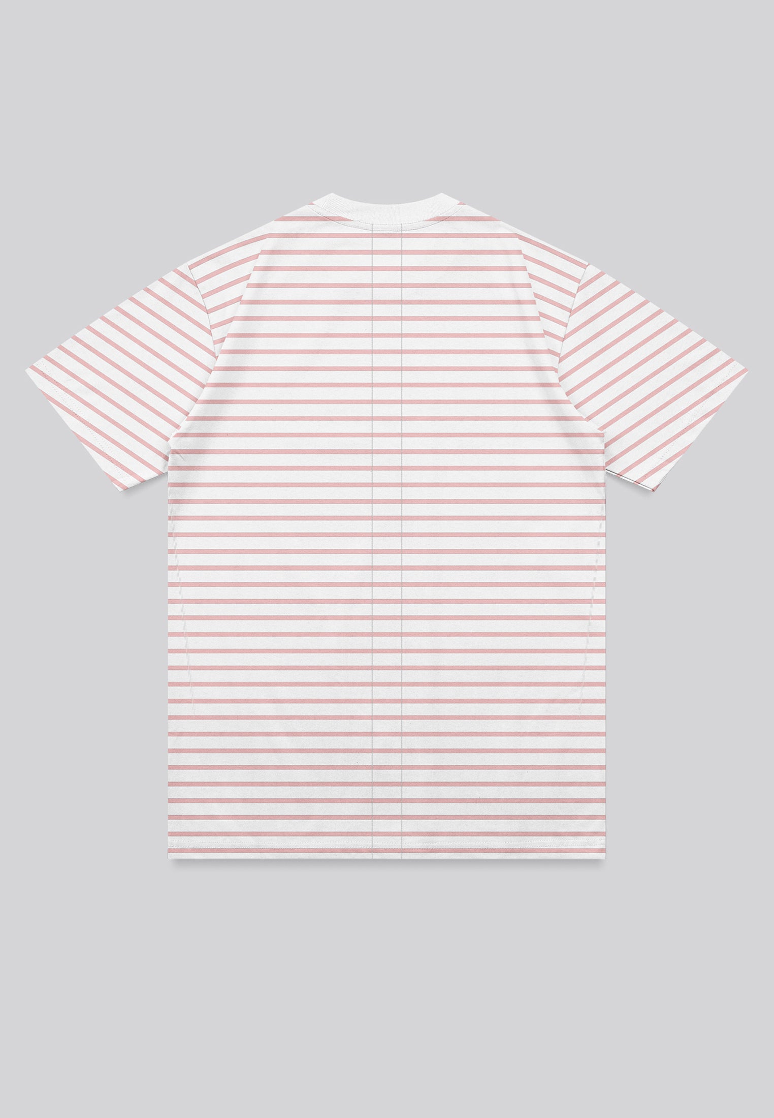 STRIPE T-SHIRT PALE PINK