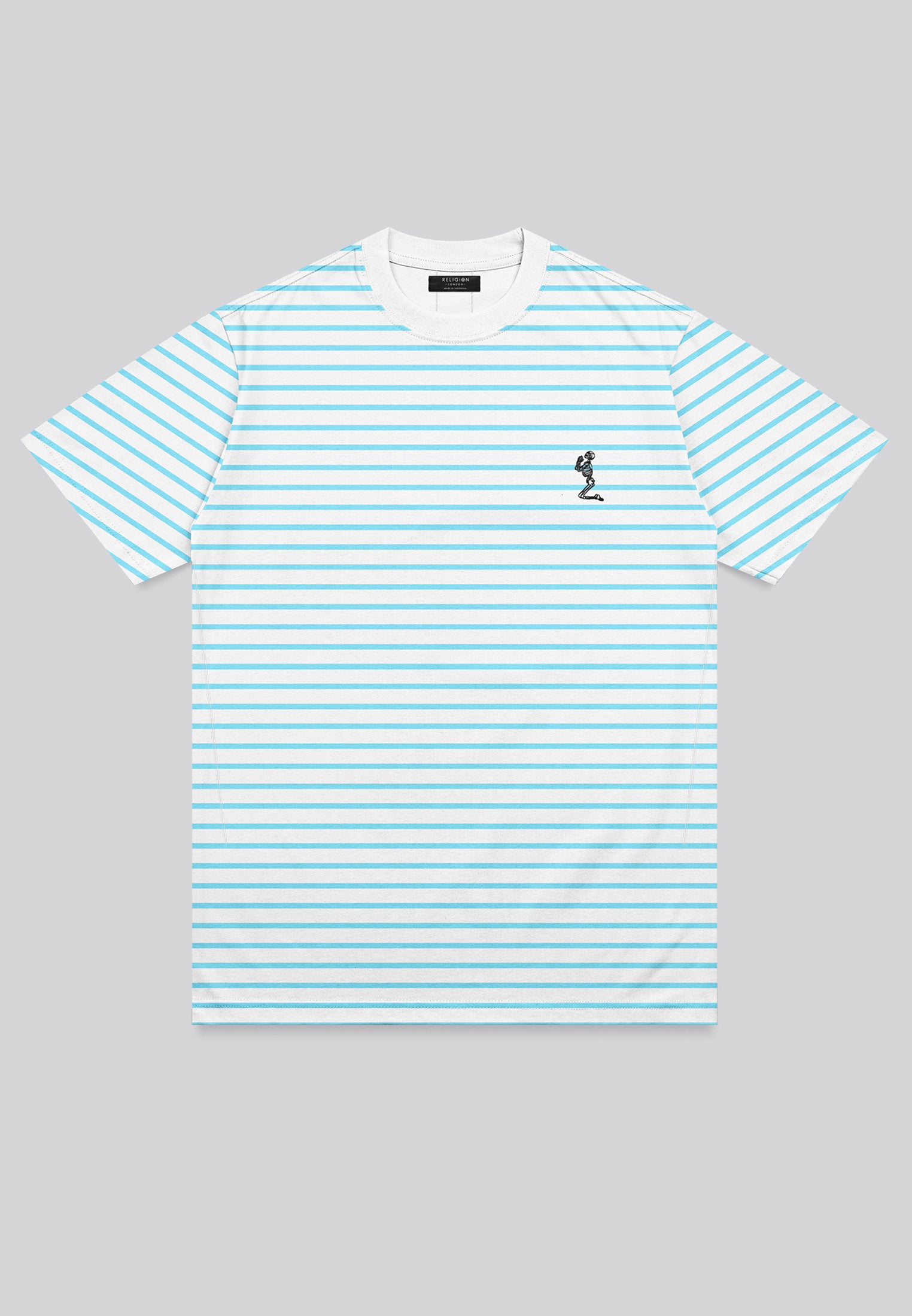 RELGION Stripe Blue T Shirt