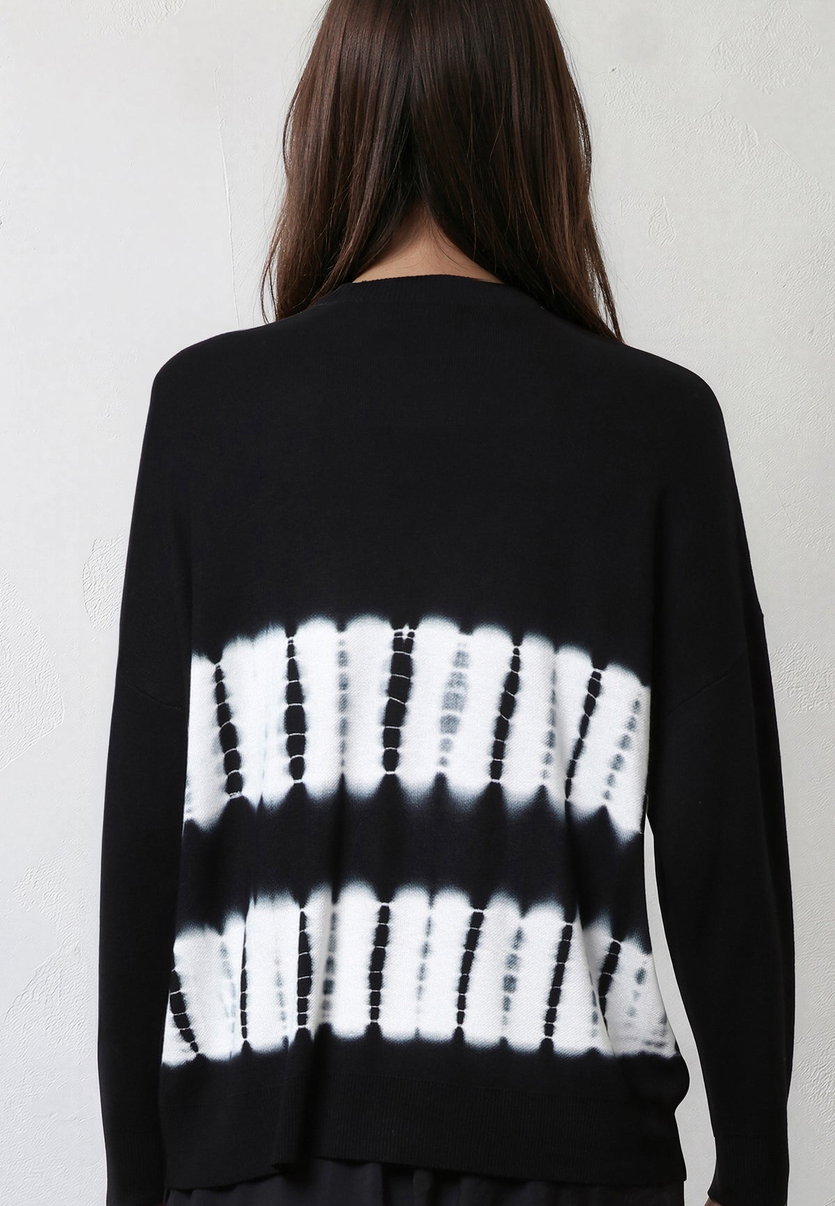 FADE TIE DYE COTTON JUMPER FADE PRINT
