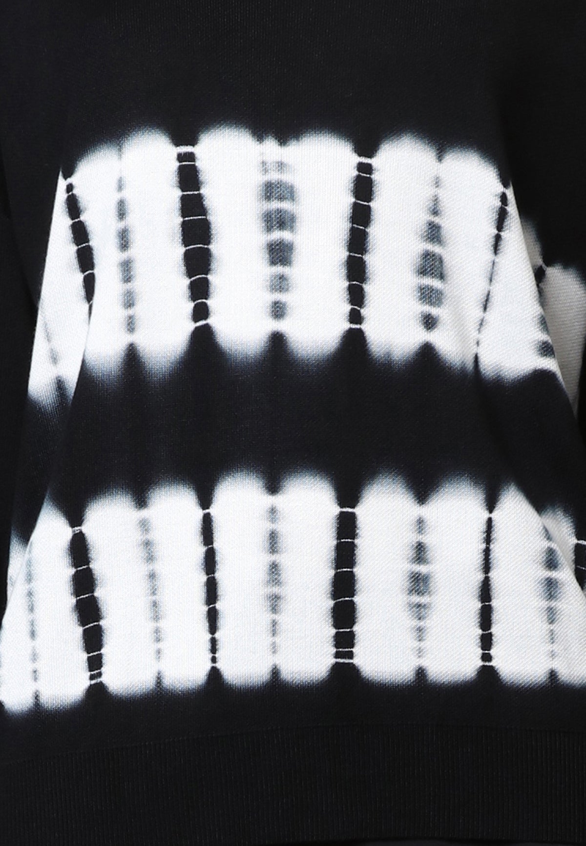 FADE TIE DYE COTTON JUMPER FADE PRINT