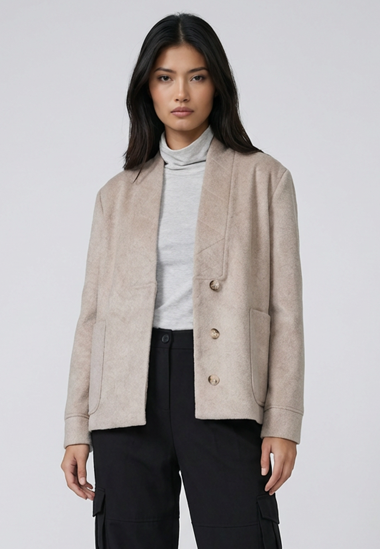 OBERON JACKET OATMEAL