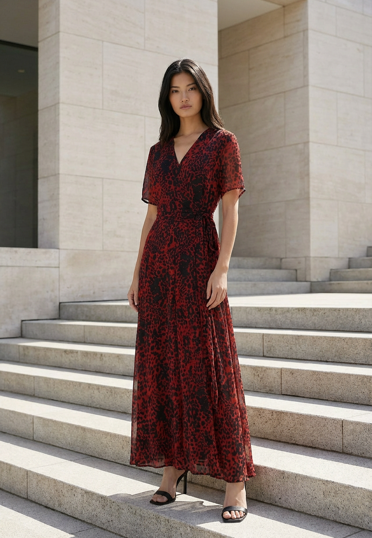 DELIGHT MAXI DRESS ENERGY PRINT