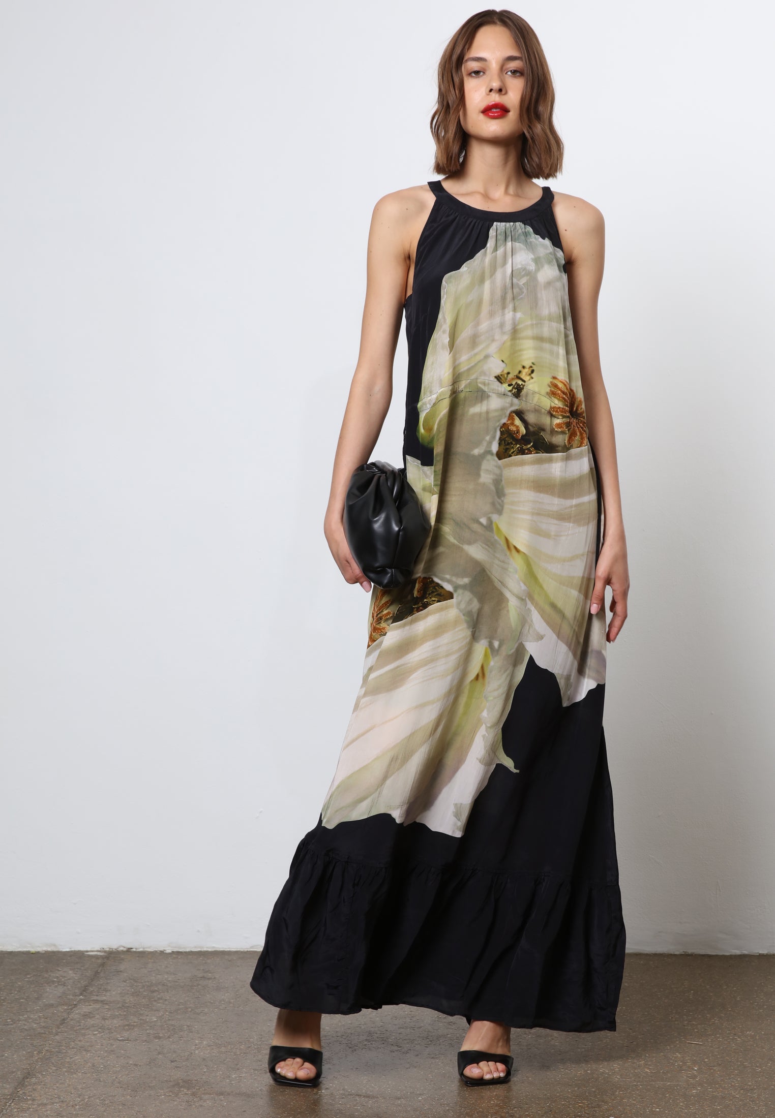 HIDDEN MAXI DRESS CHARM YELLOW