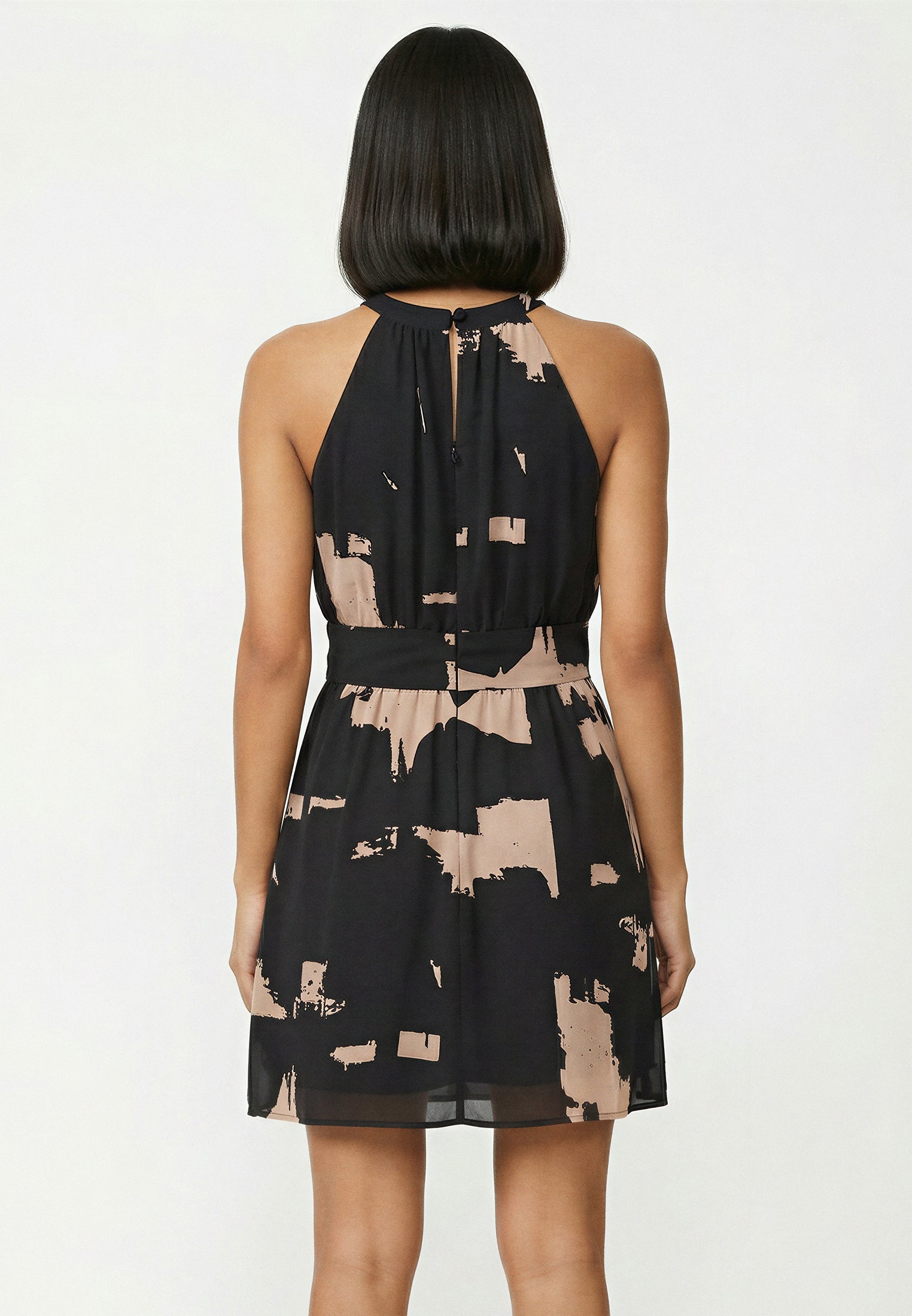 NOIR MINI DRESS FACADE