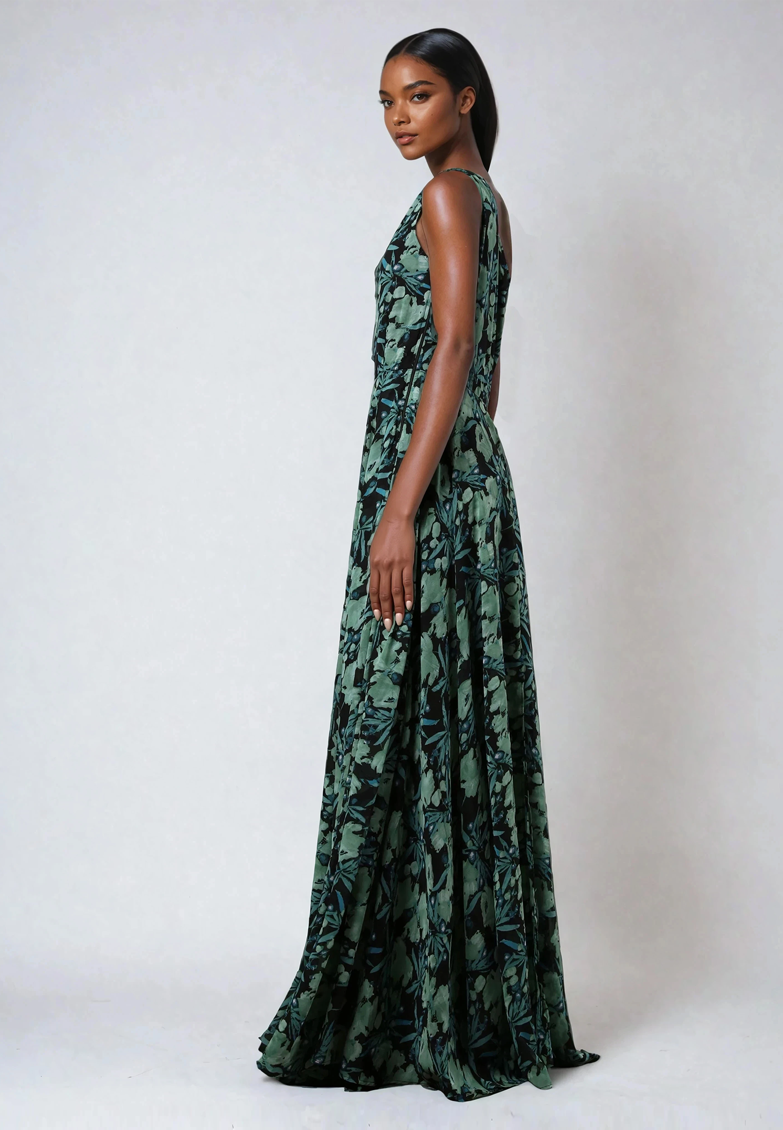 SIGNATURE MAXI DRESS PRIME GREEN