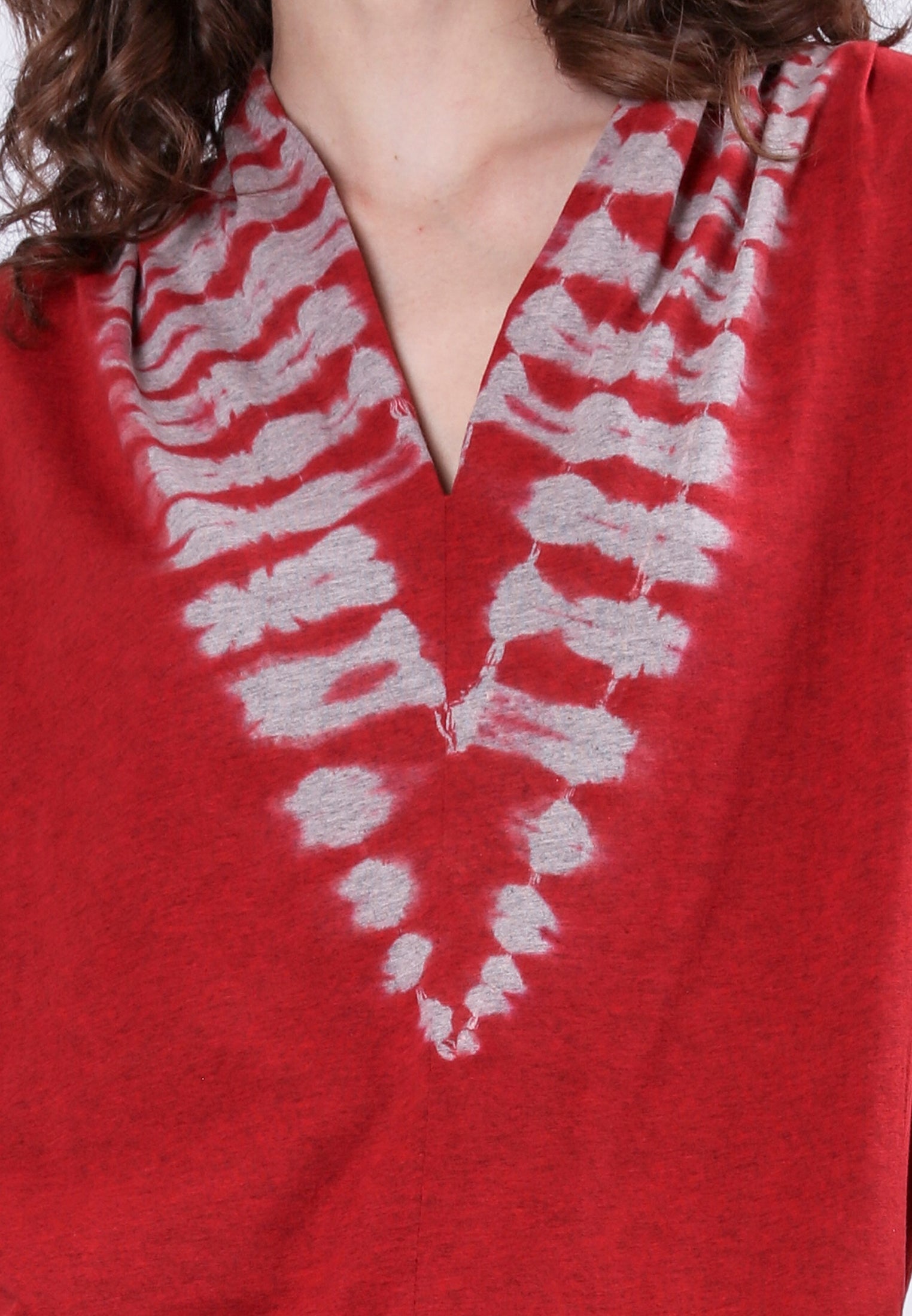 FOREVER TOP BRICK RED & MAUVE