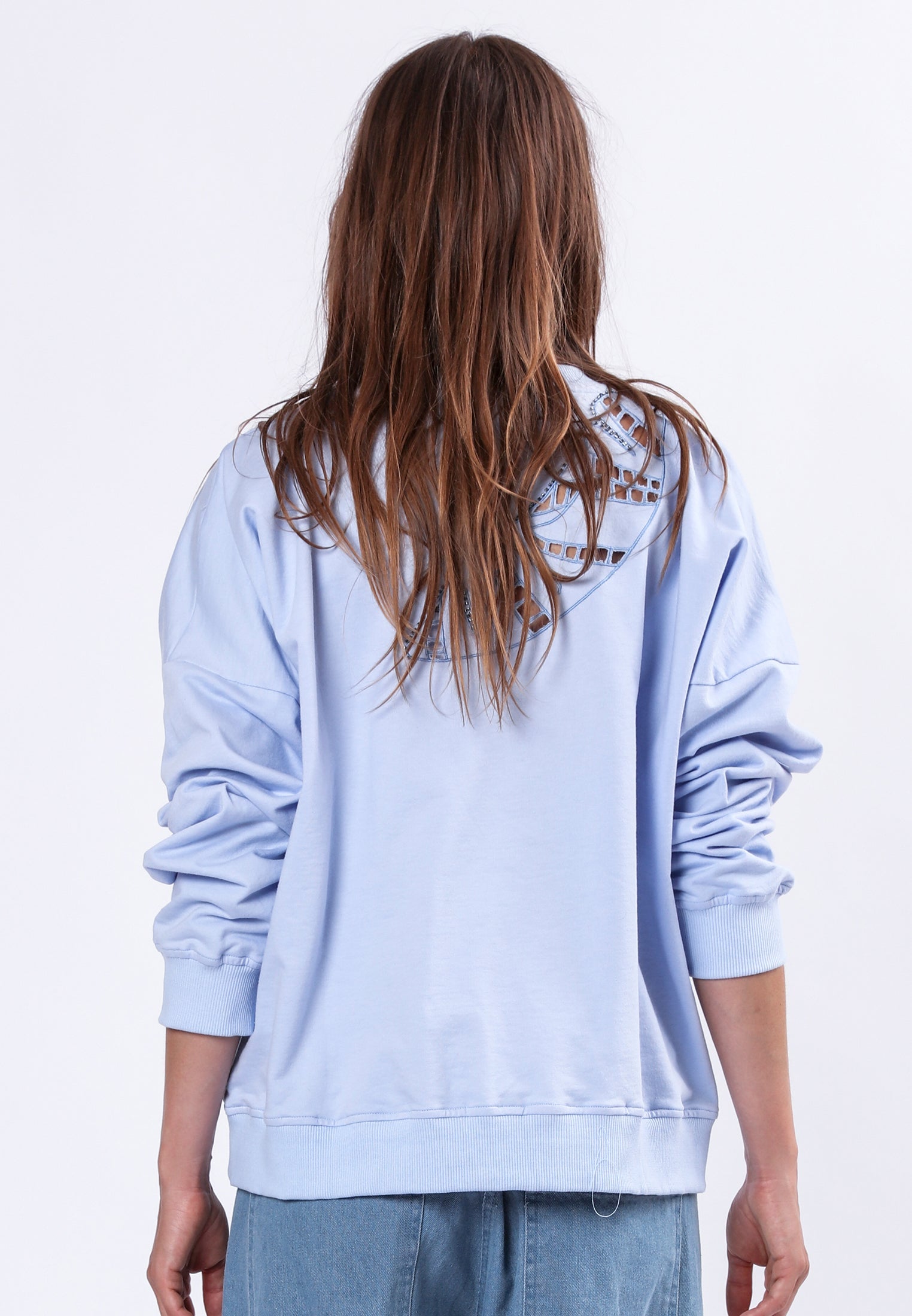 PERIDOT SWEAT PALE BLUE