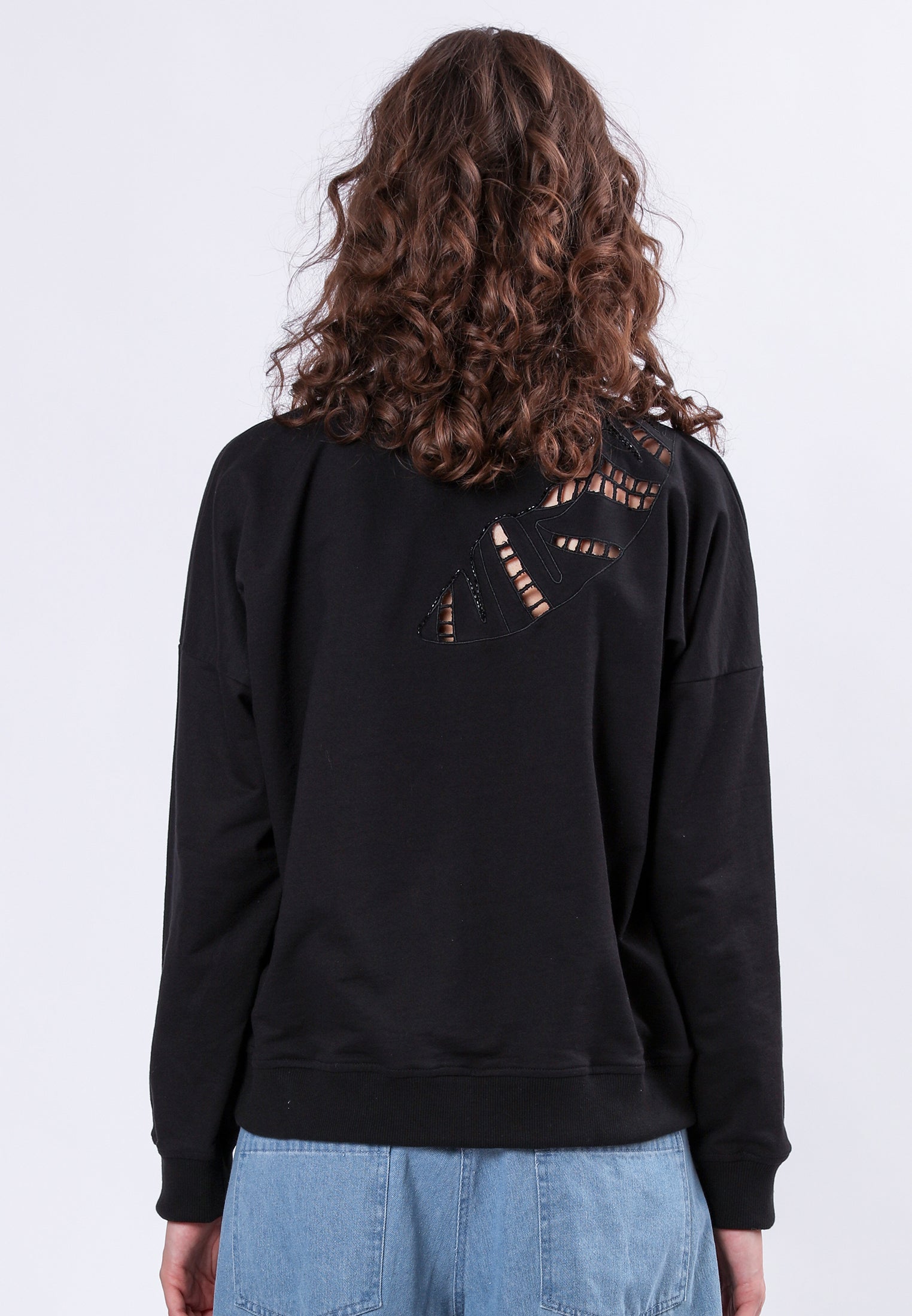 PERIDOT SWEAT BLACK