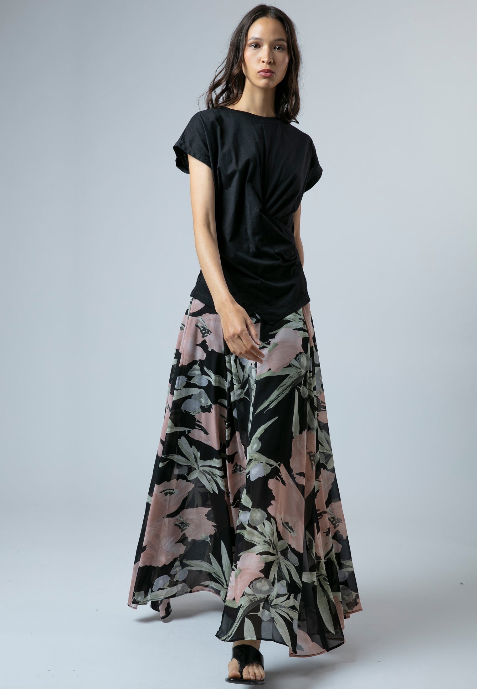 TIME T-SHIRT BLACK