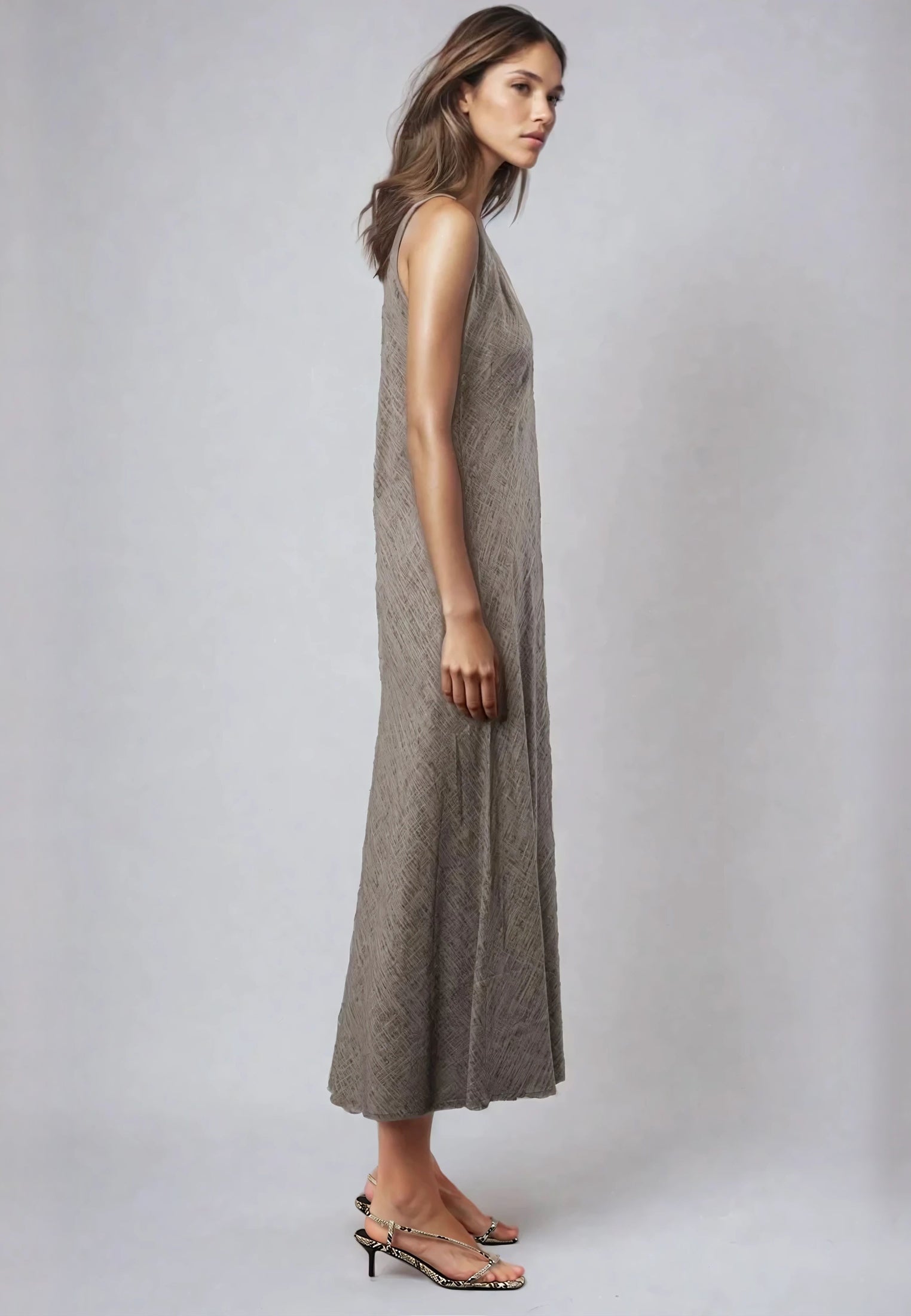 ELEMENT DRESS TAUPE