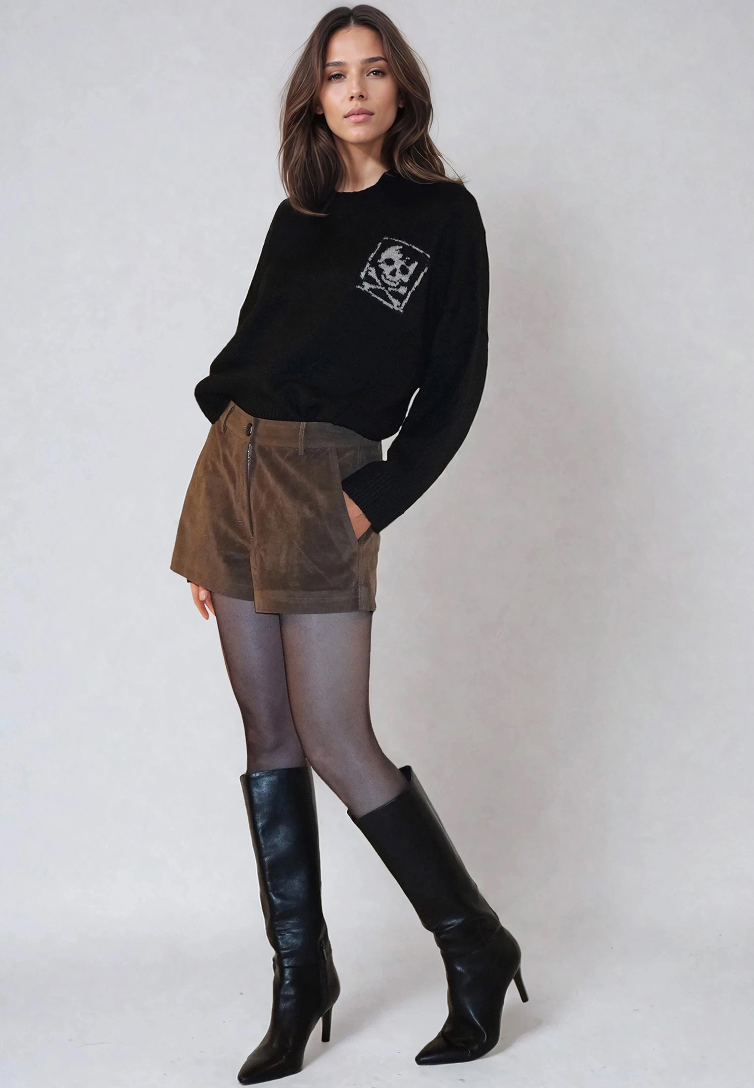 GALAXY SHORTS CHESTNUT