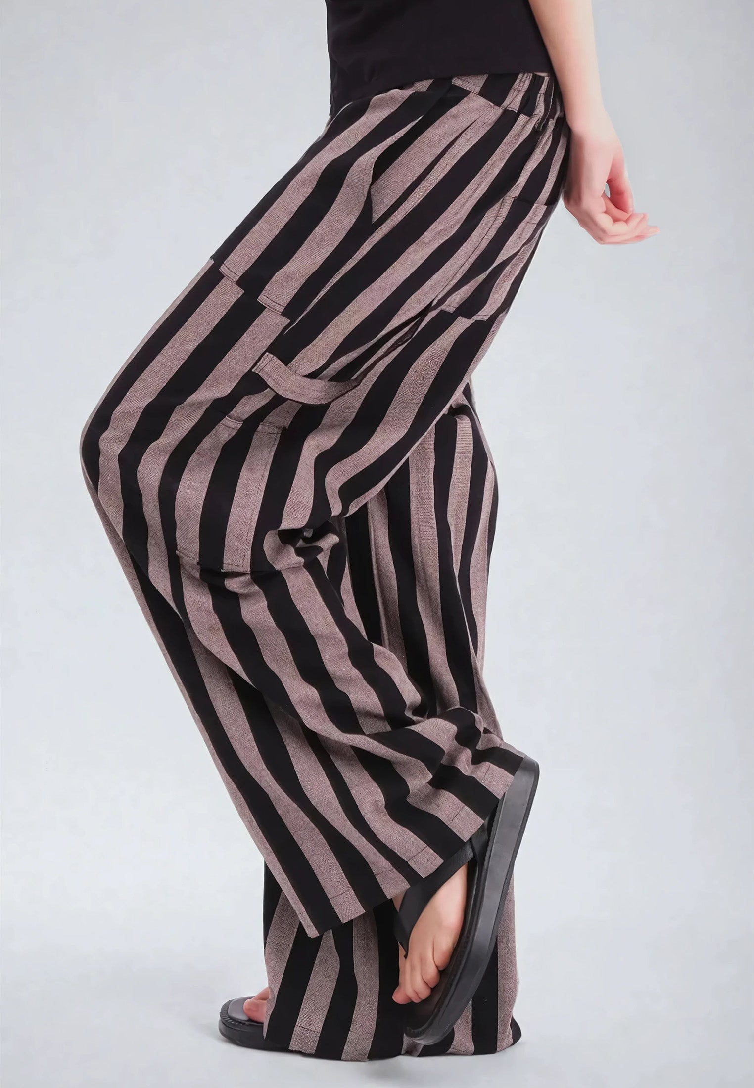 REVELATION TROUSERS BRINDLE & BLACK