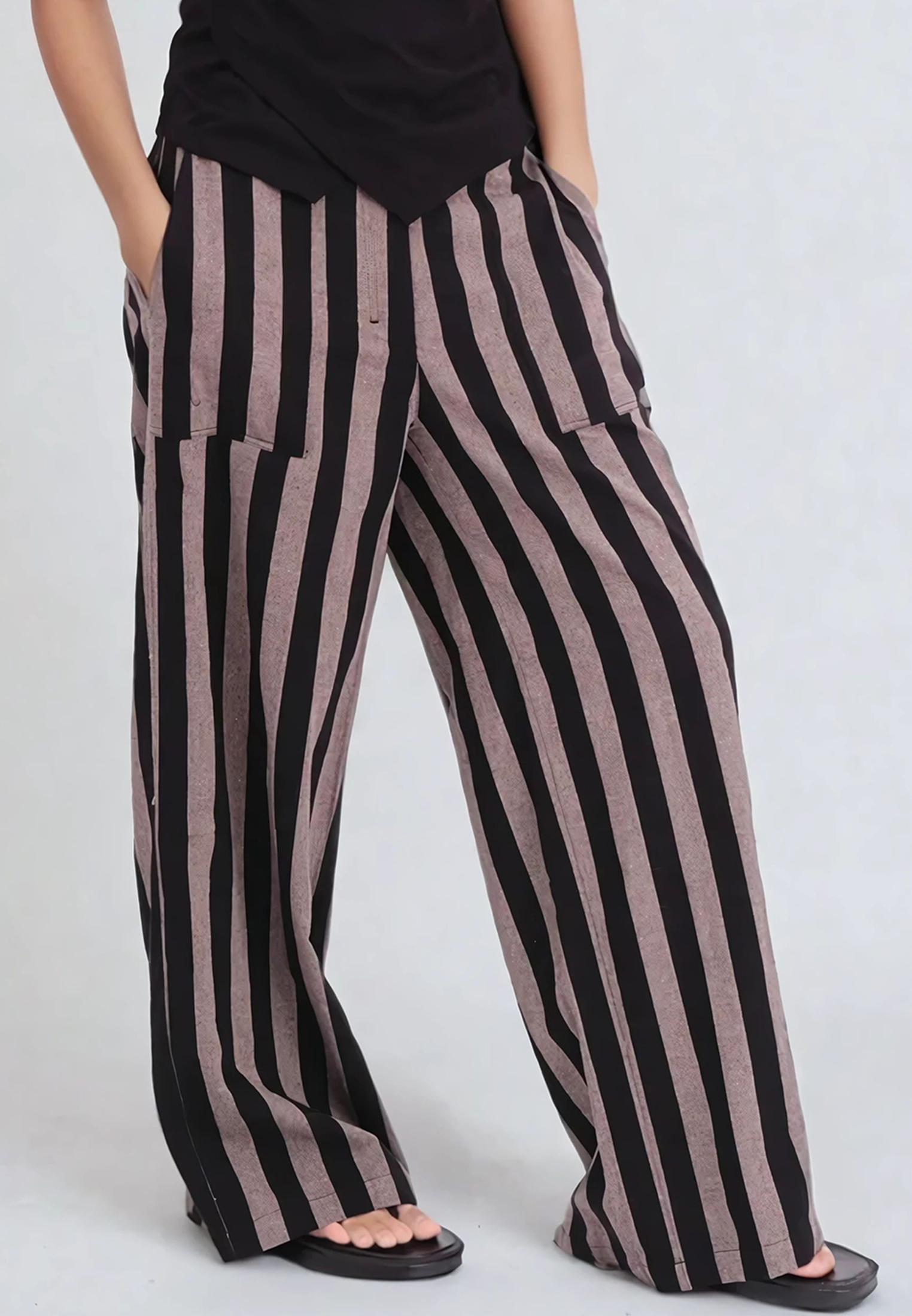 REVELATION TROUSERS BRINDLE & BLACK