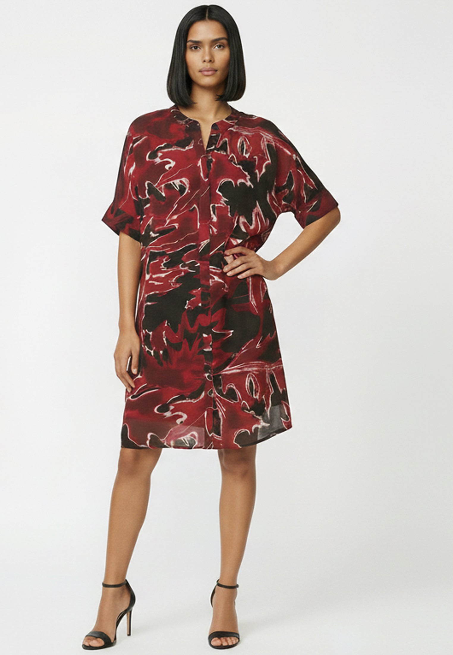 CREW TUNIC DRESS CAMO PORT