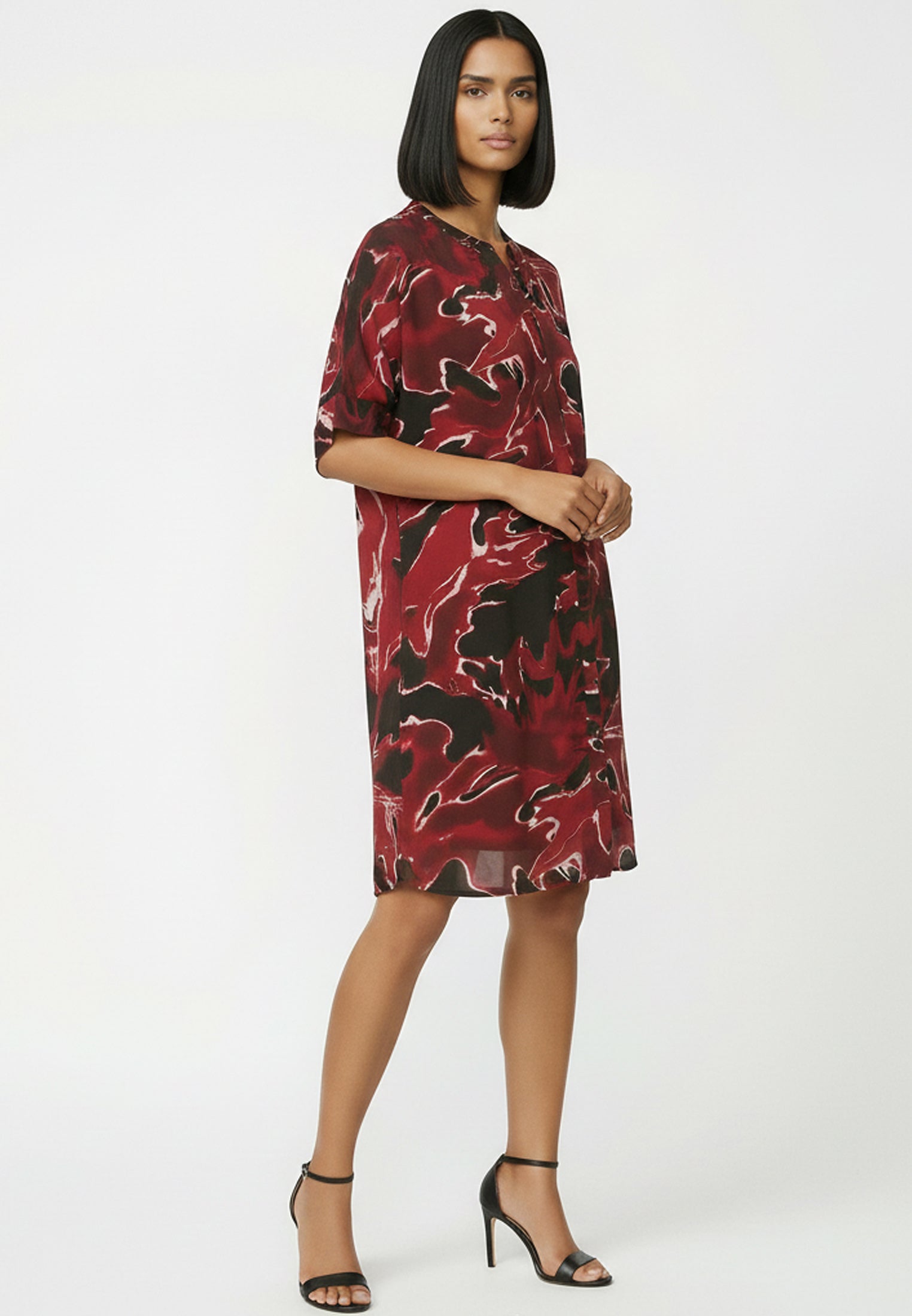 CREW TUNIC DRESS CAMO PORT