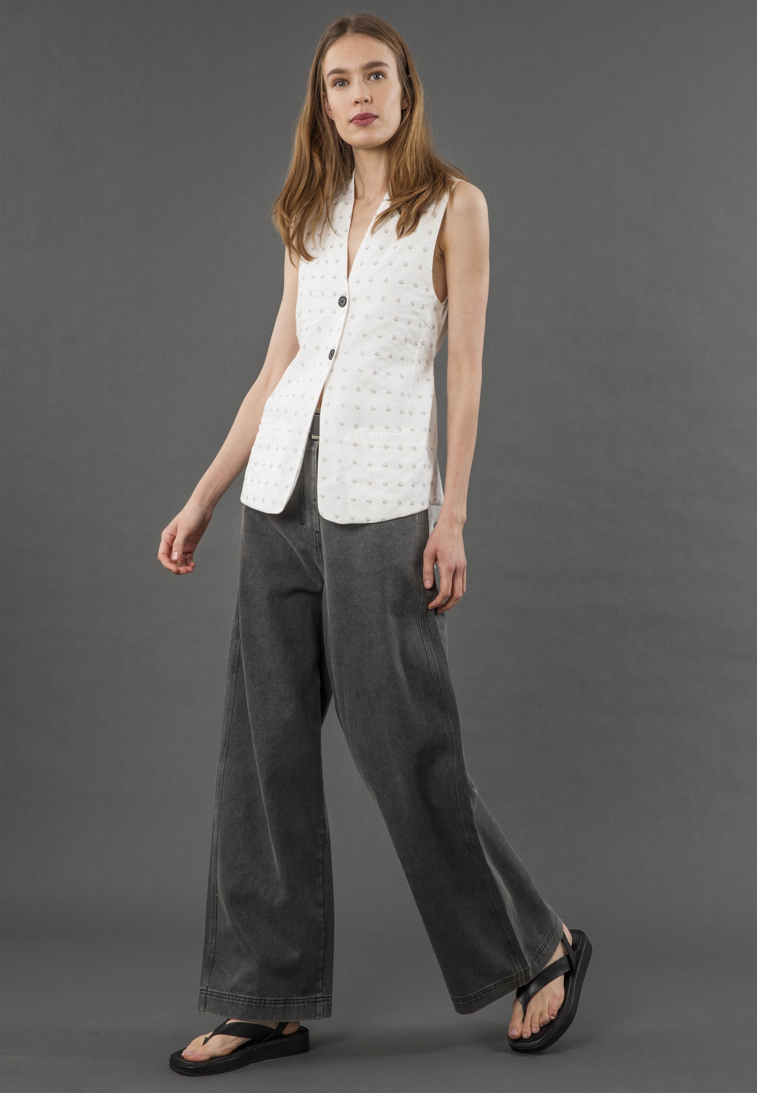 FLEET WAISTCOAT WHITE