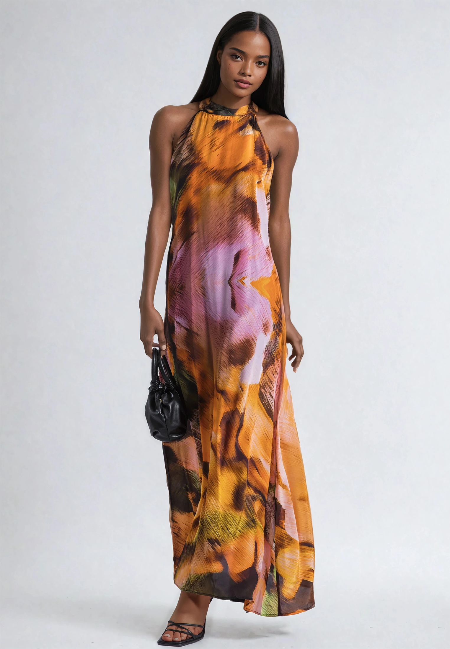 GLOW DRESS OBSCURE ORANGE