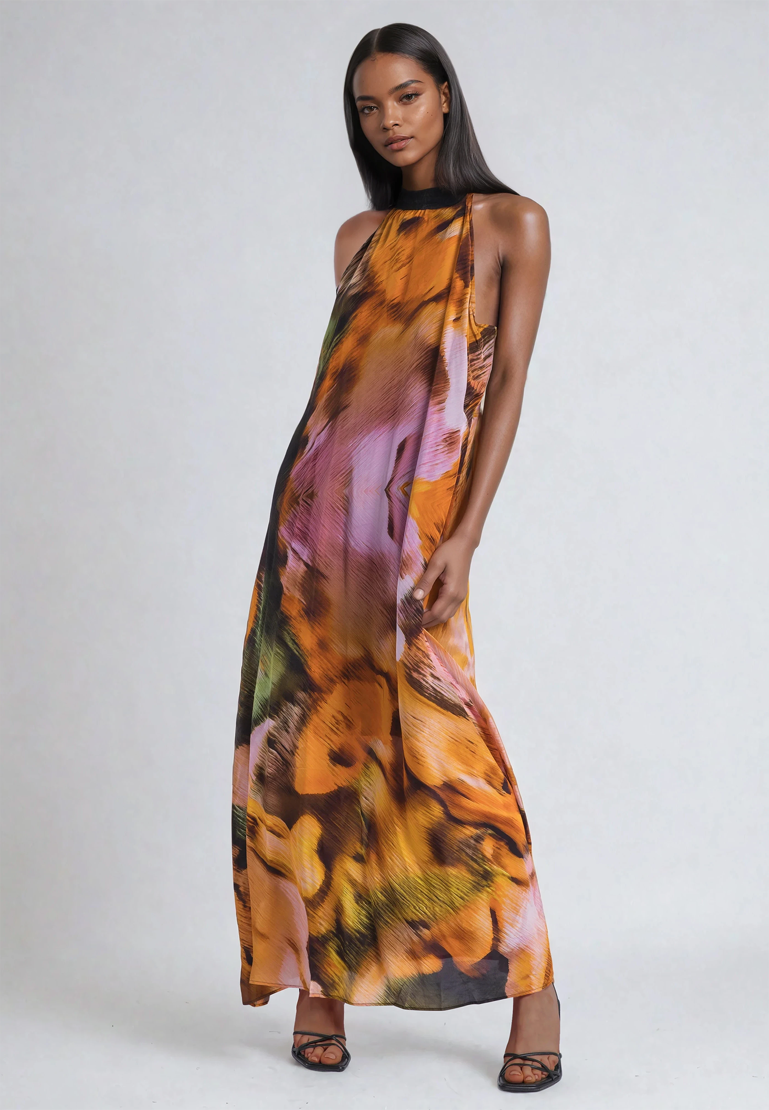 GLOW DRESS OBSCURE ORANGE