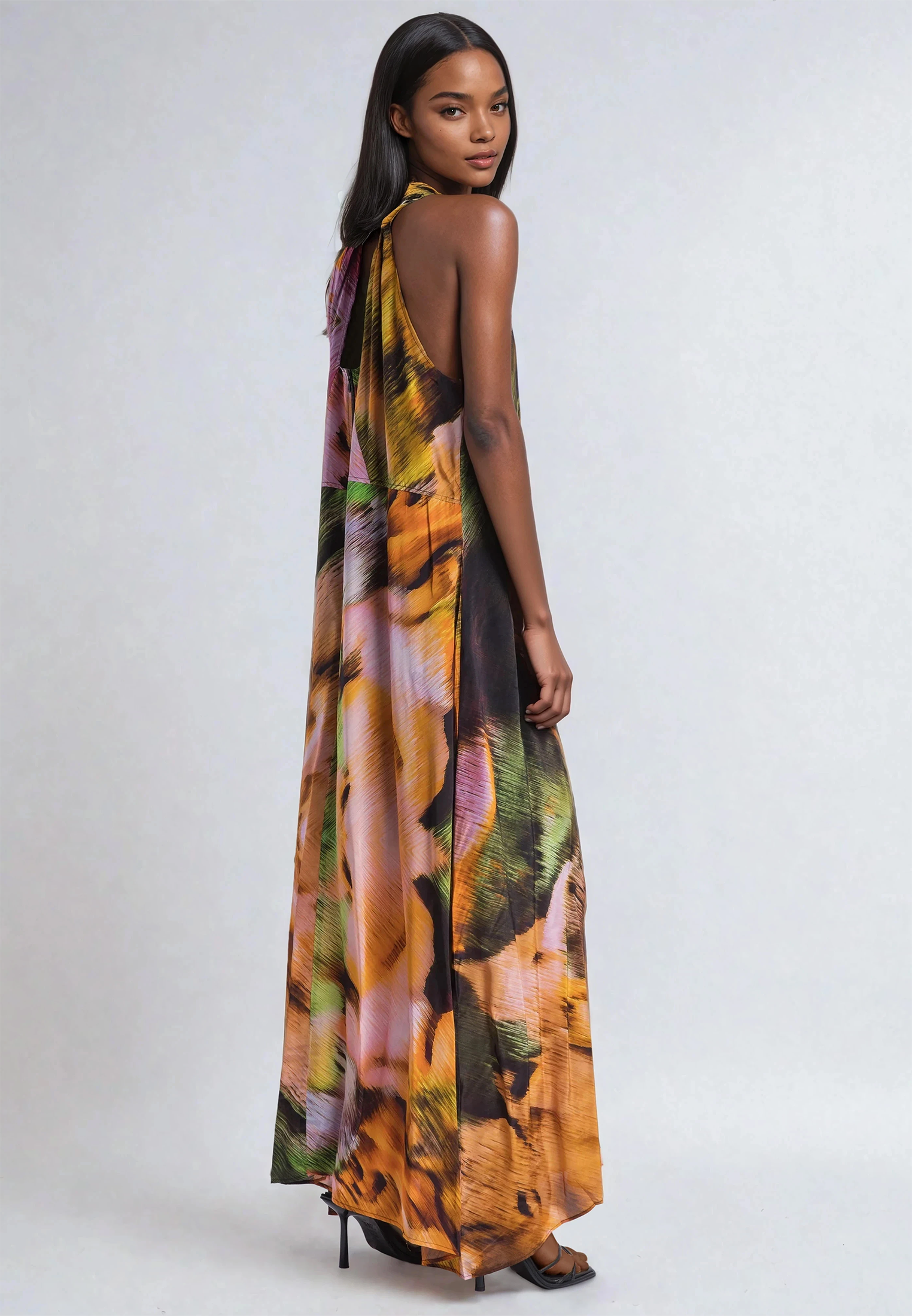 GLOW DRESS OBSCURE ORANGE