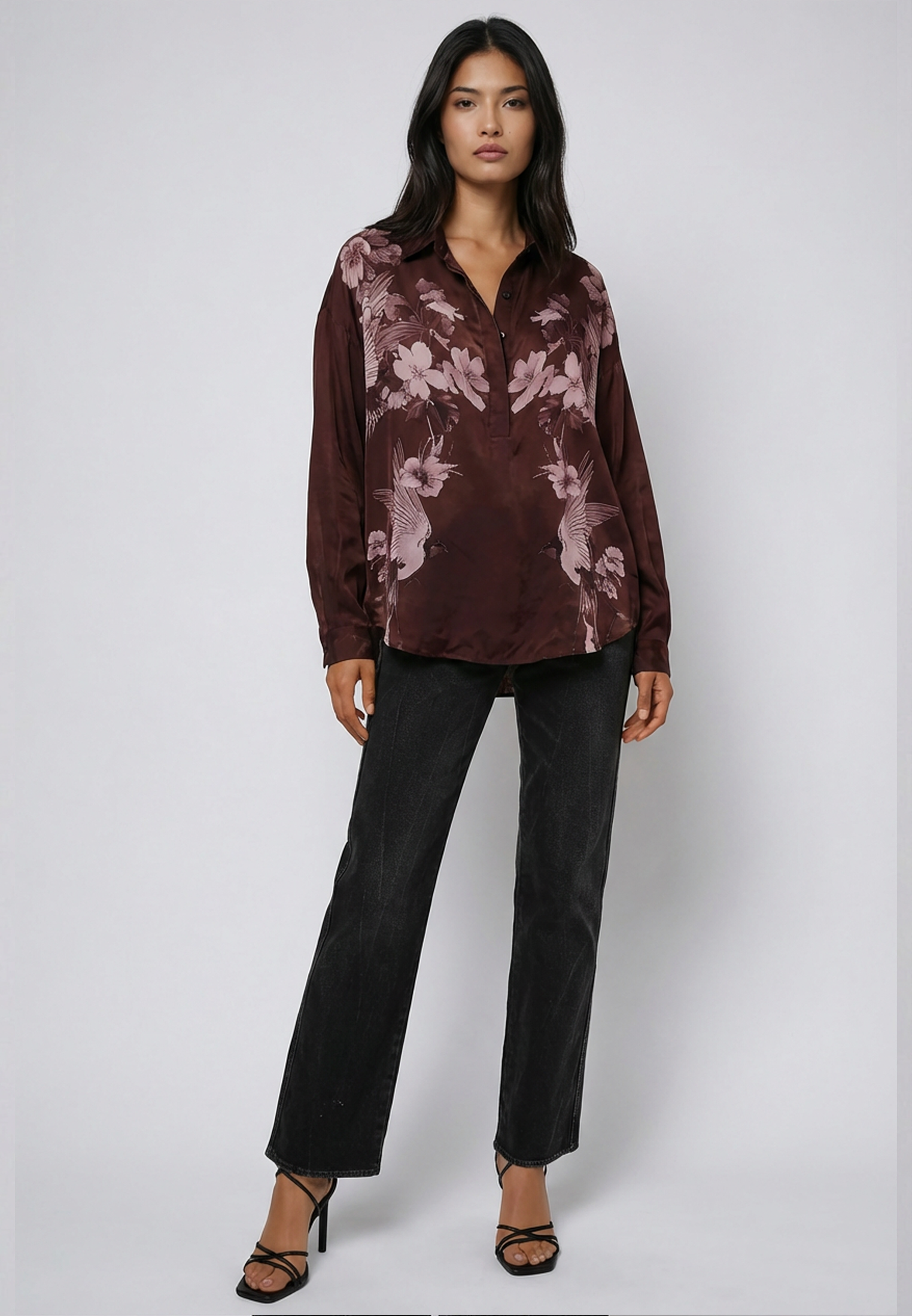 INVERSION SHIRT CHOC BROWN