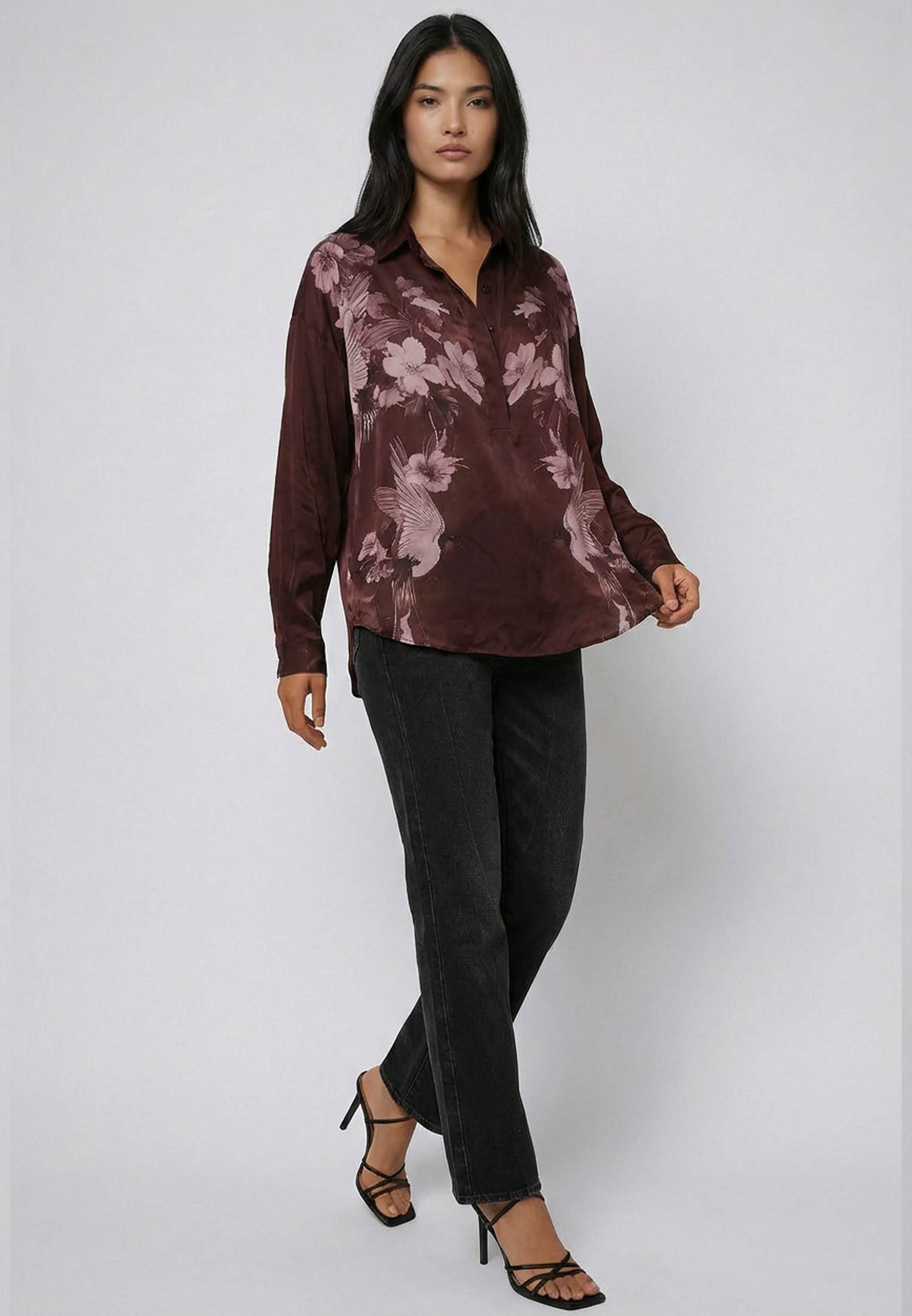INVERSION SHIRT CHOC BROWN