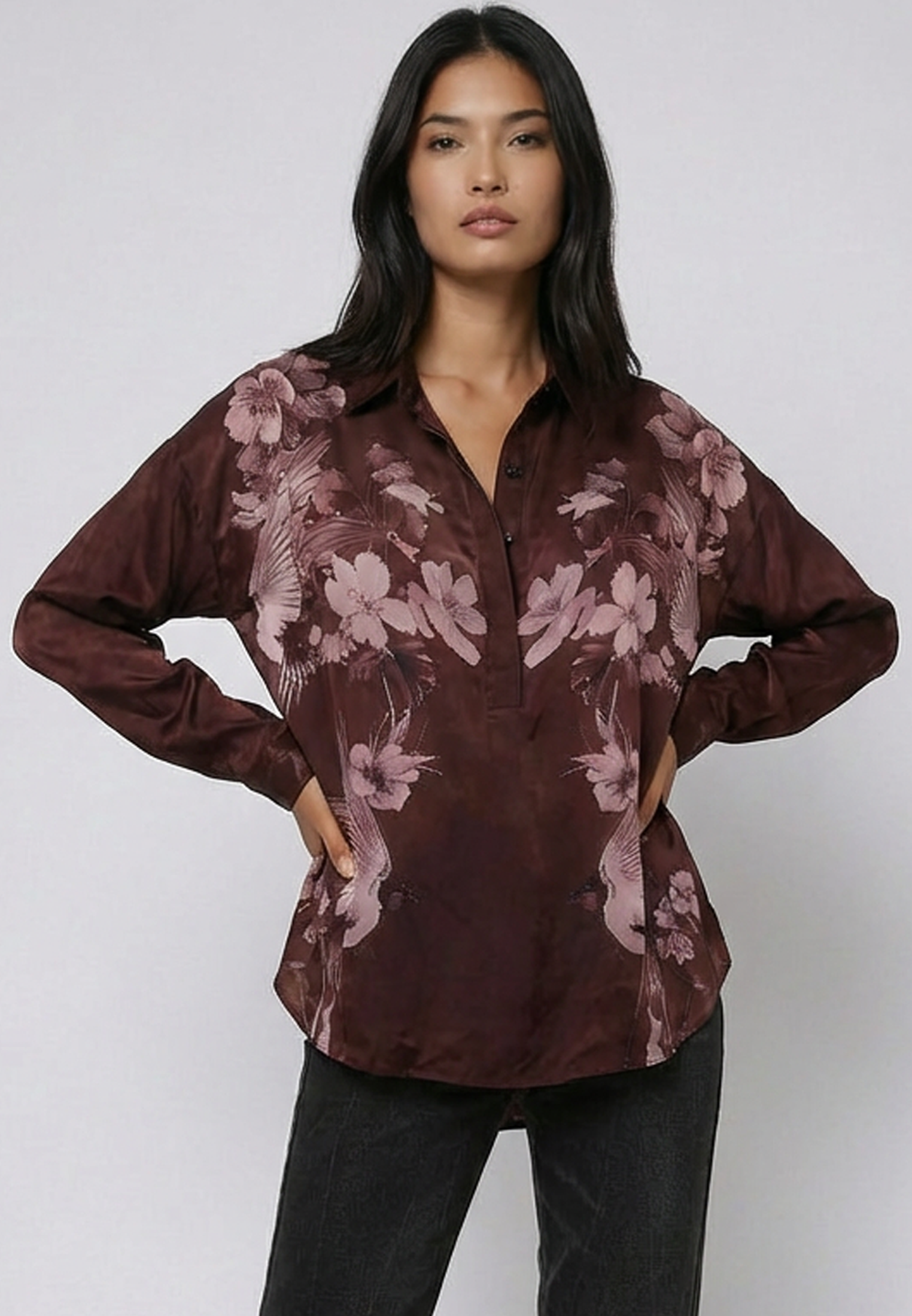 INVERSION SHIRT CHOC BROWN