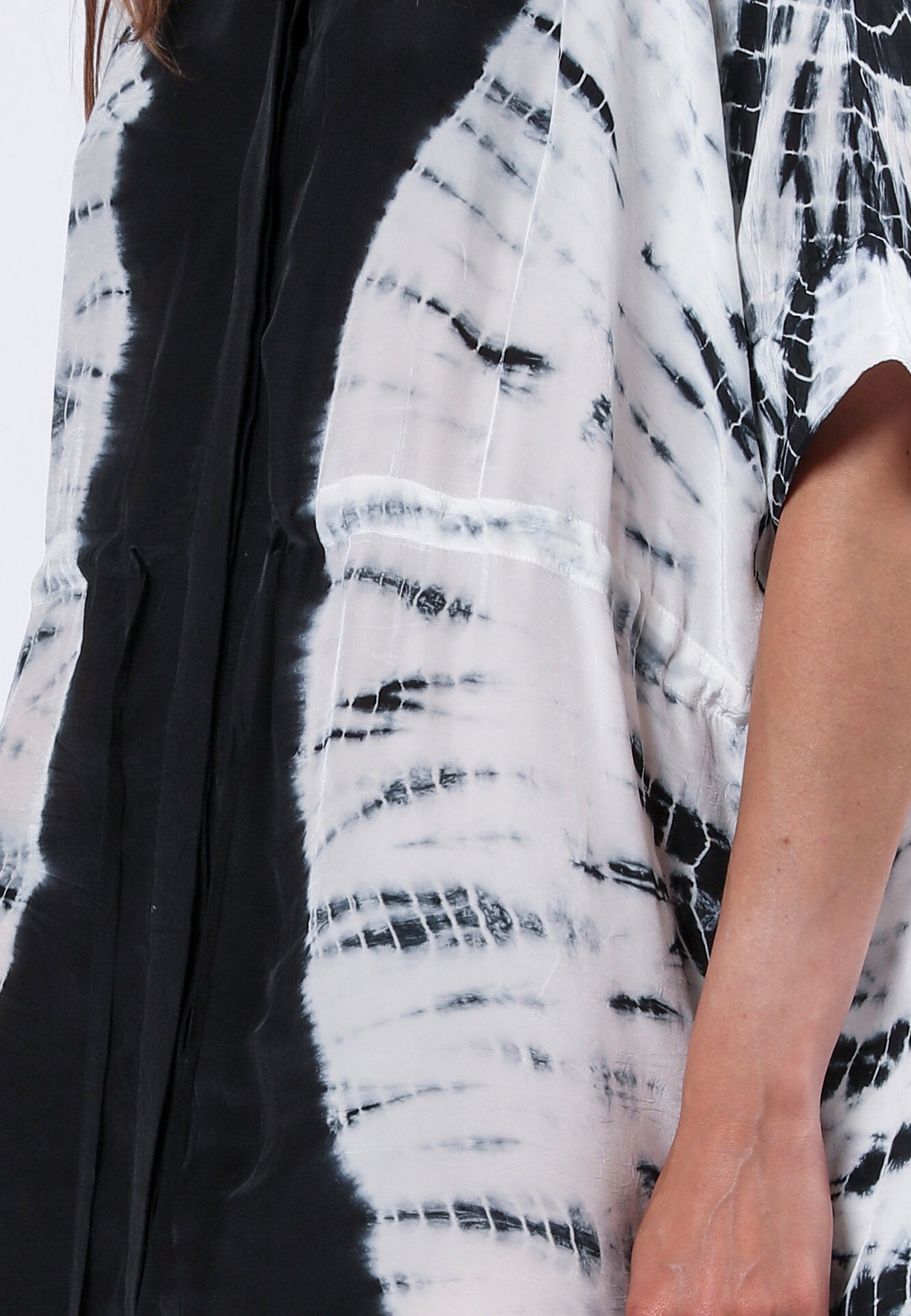 JADE TUNIC TIE DYE BLACK