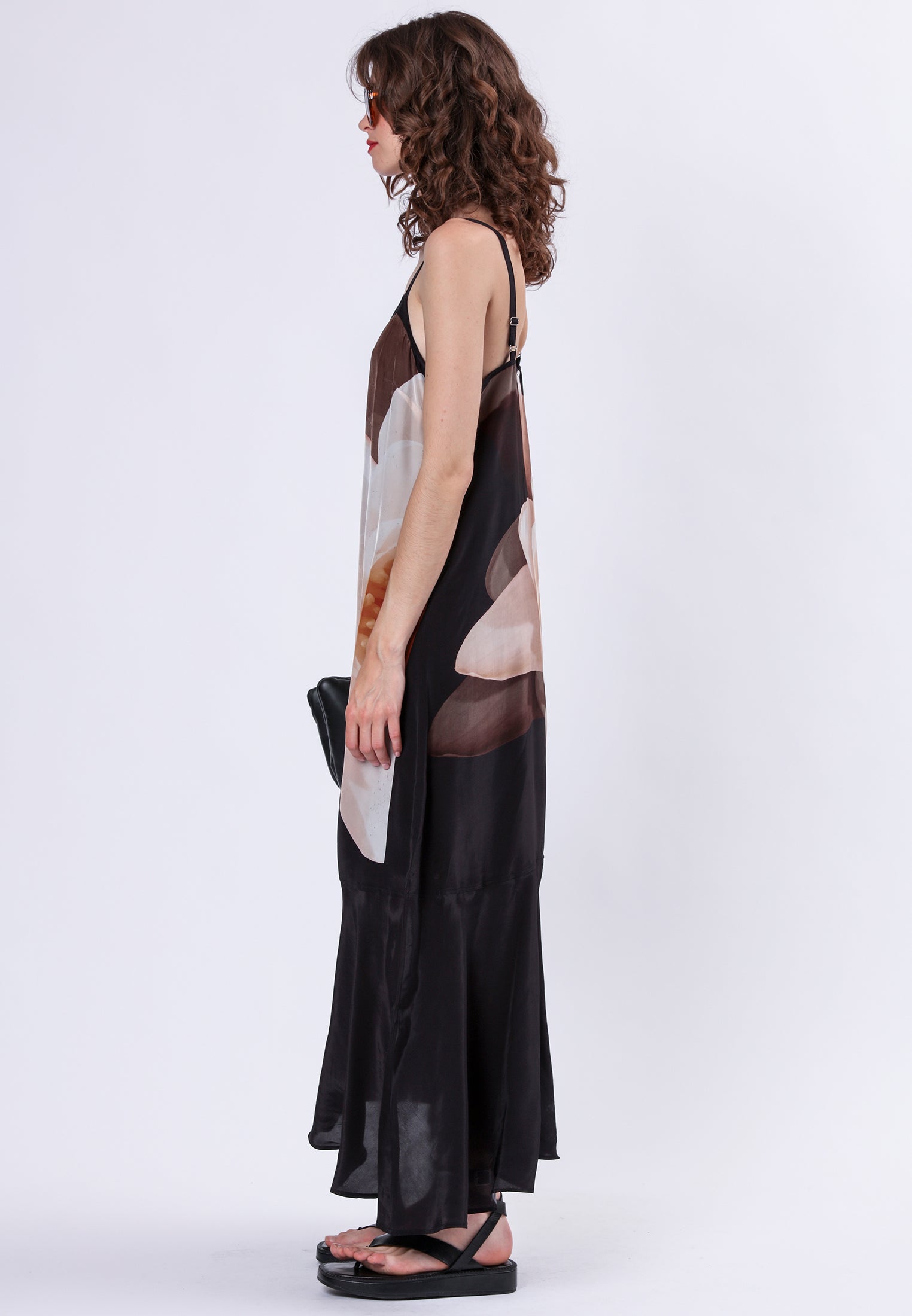 JADE MAXI DRESS SOLAR SEPIA