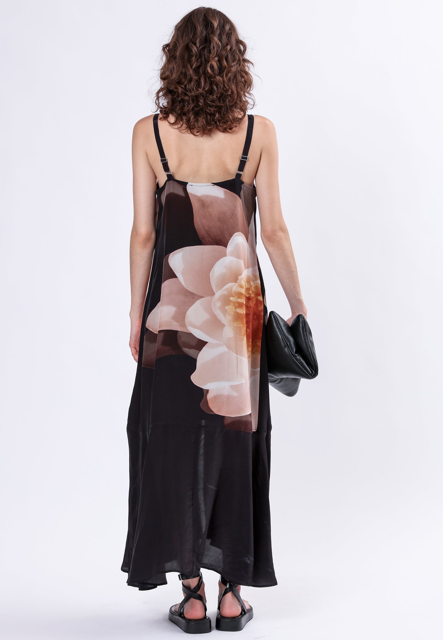 JADE MAXI DRESS SOLAR SEPIA