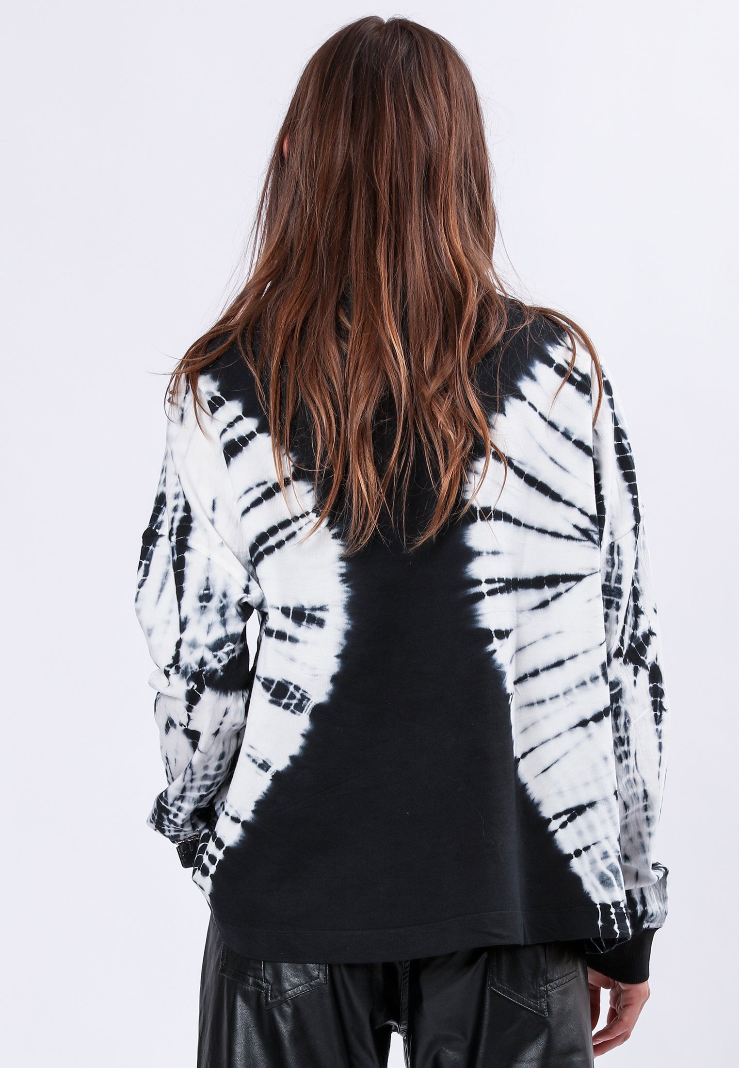 JADE SWEAT TIE DYE BLACK