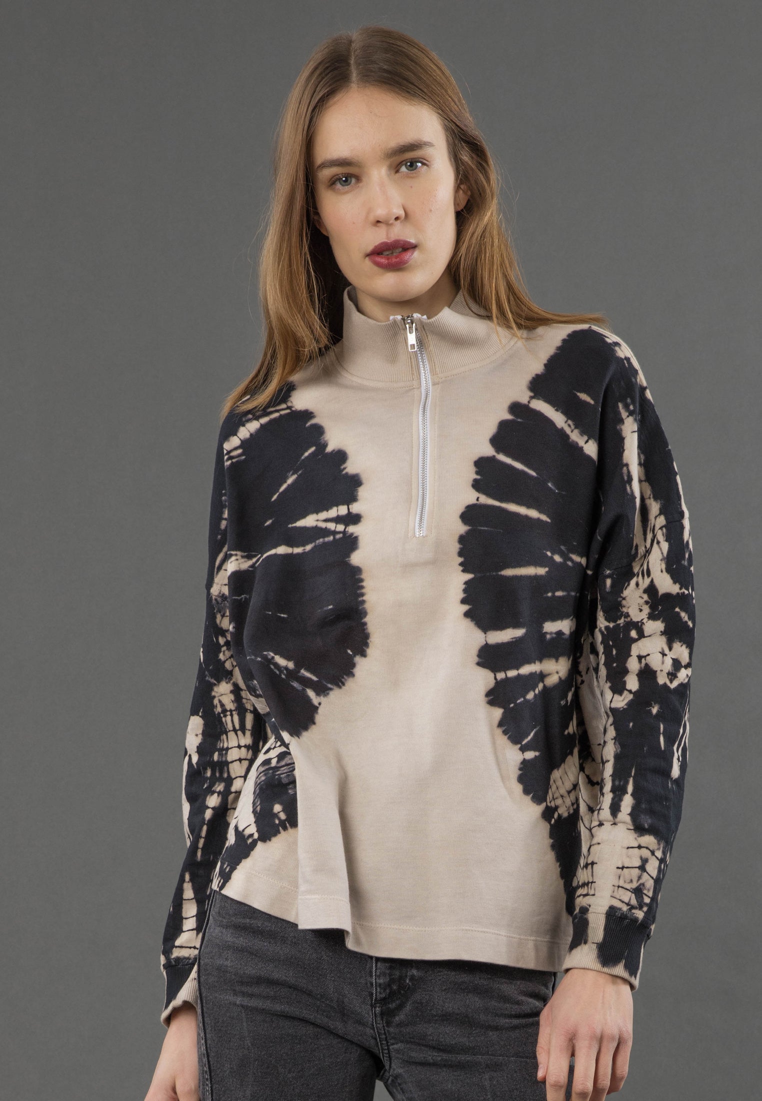 JADE SWEAT TIE DYE CASHMERE1