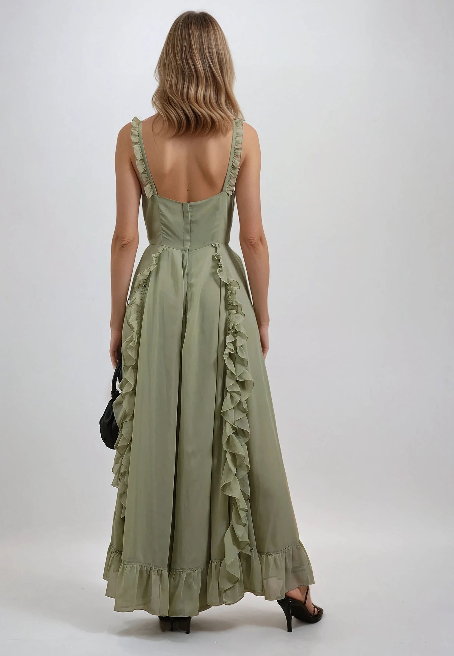 KATE MAXI DRESS APPLE GREEN