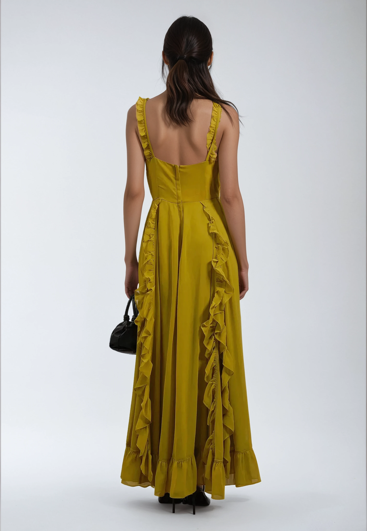 KATE MAXI DRESS OCHRE
