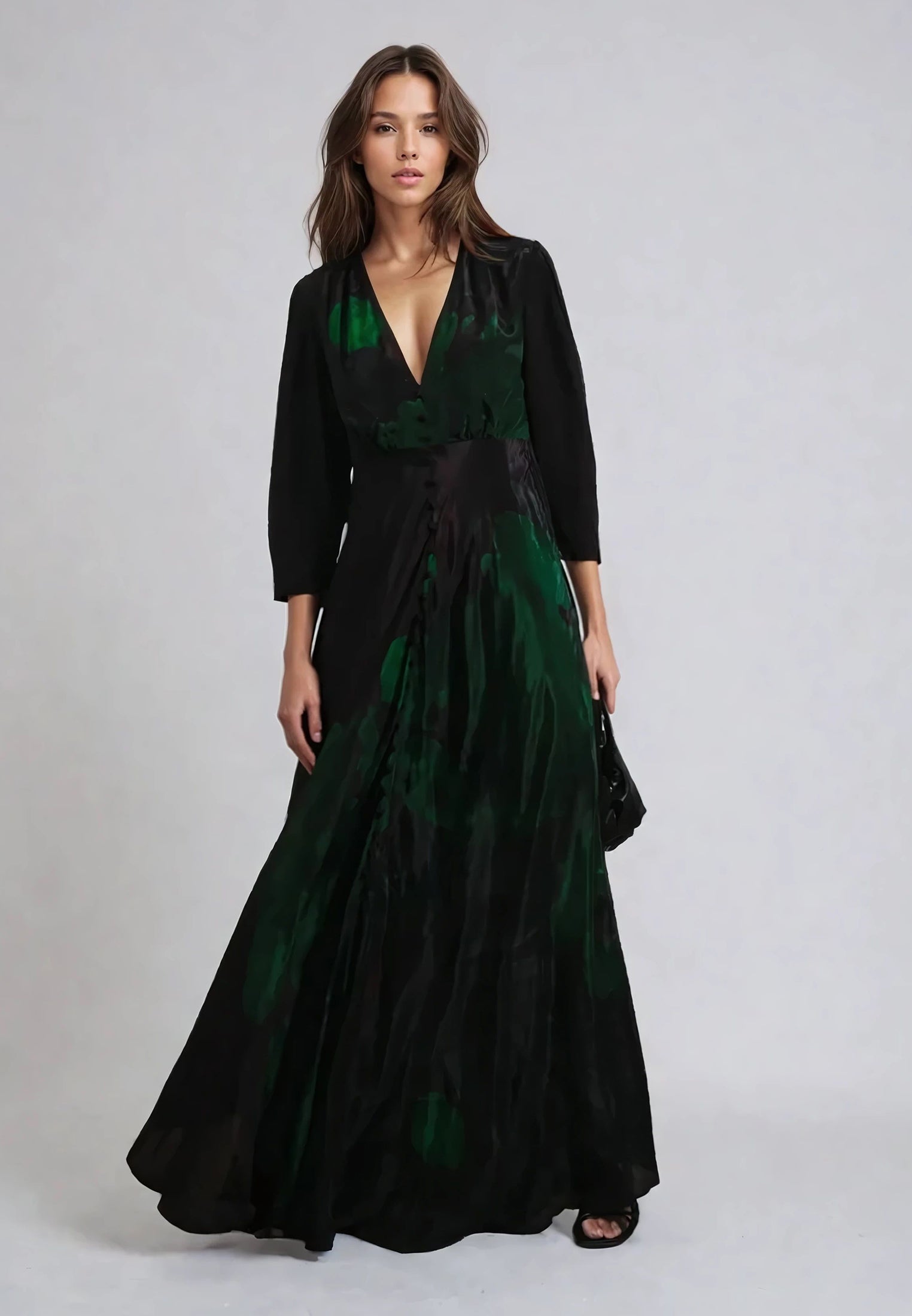 MARYAM MAXI DRESS PRIME GREEN