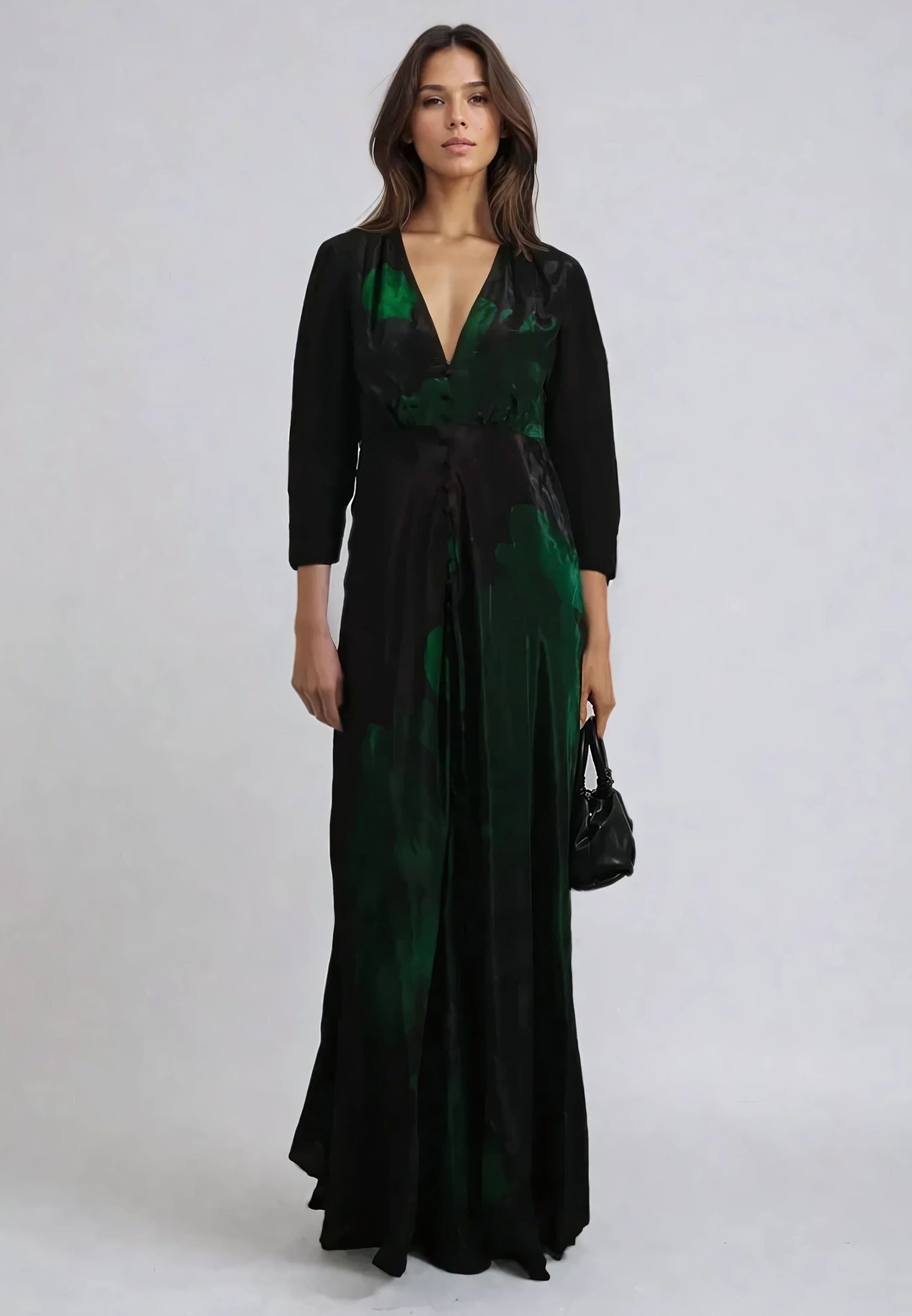 MARYAM MAXI DRESS PRIME GREEN