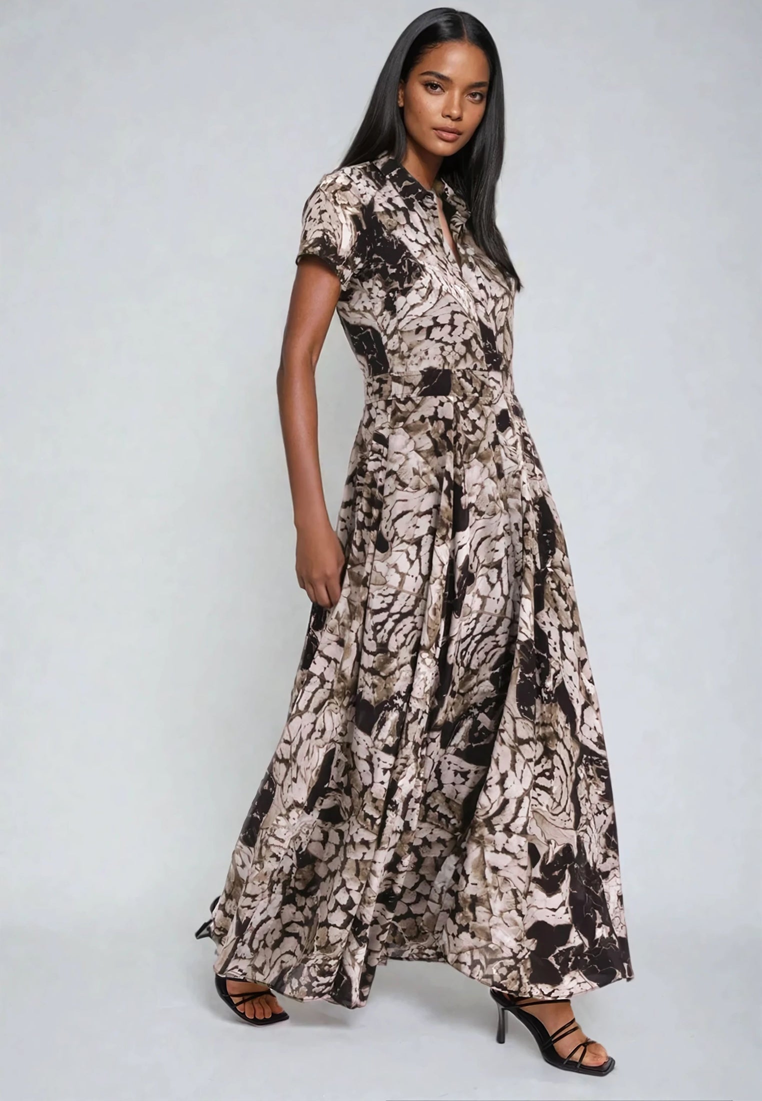 MYSTIC MAXI DRESS CARAMEL