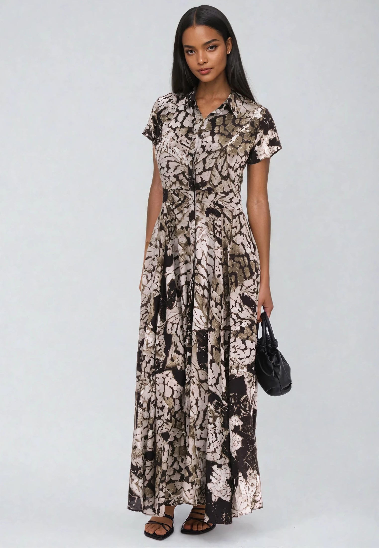 MYSTIC MAXI DRESS CARAMEL