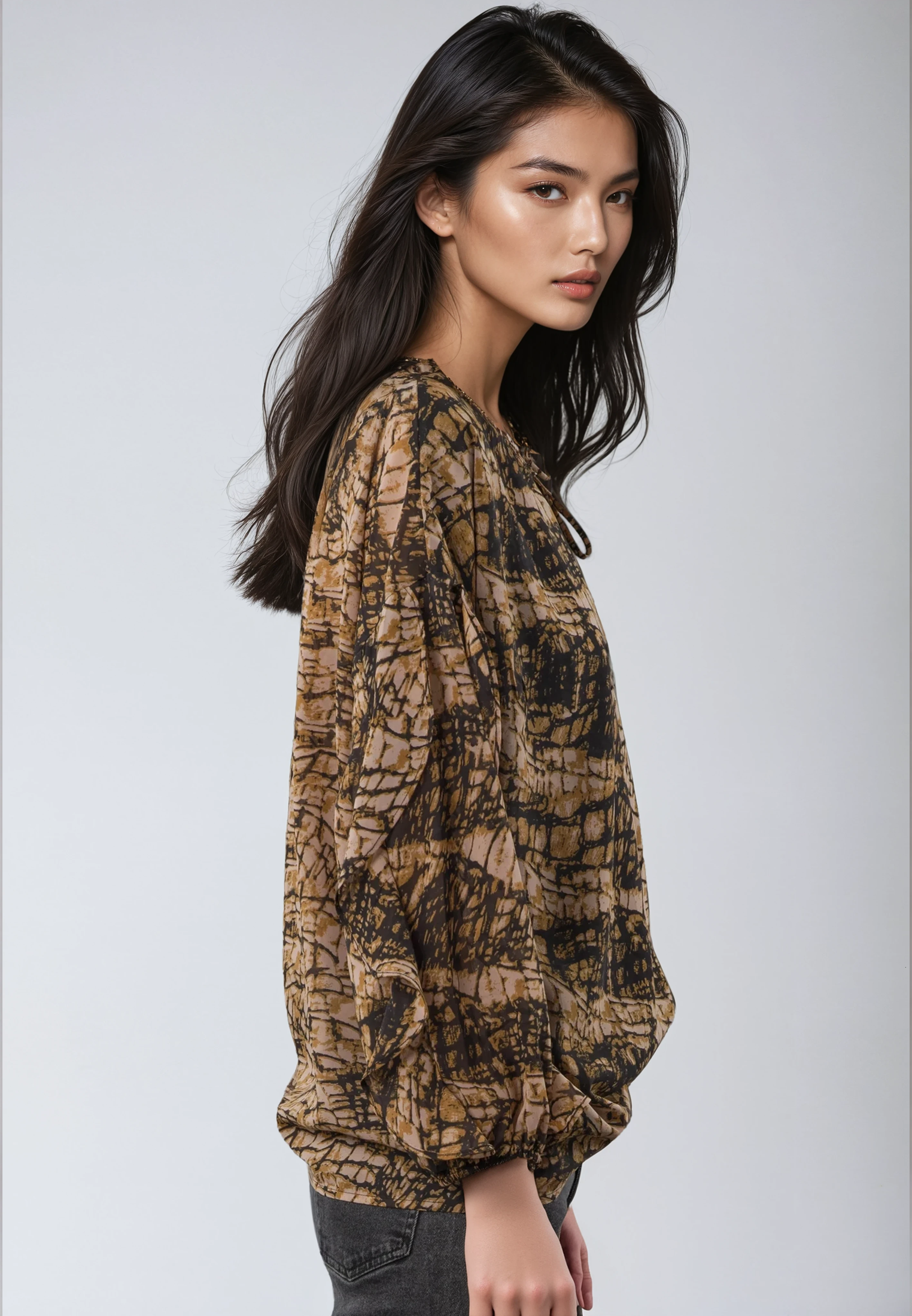 SOLSTICE TOP HIDE PRINT