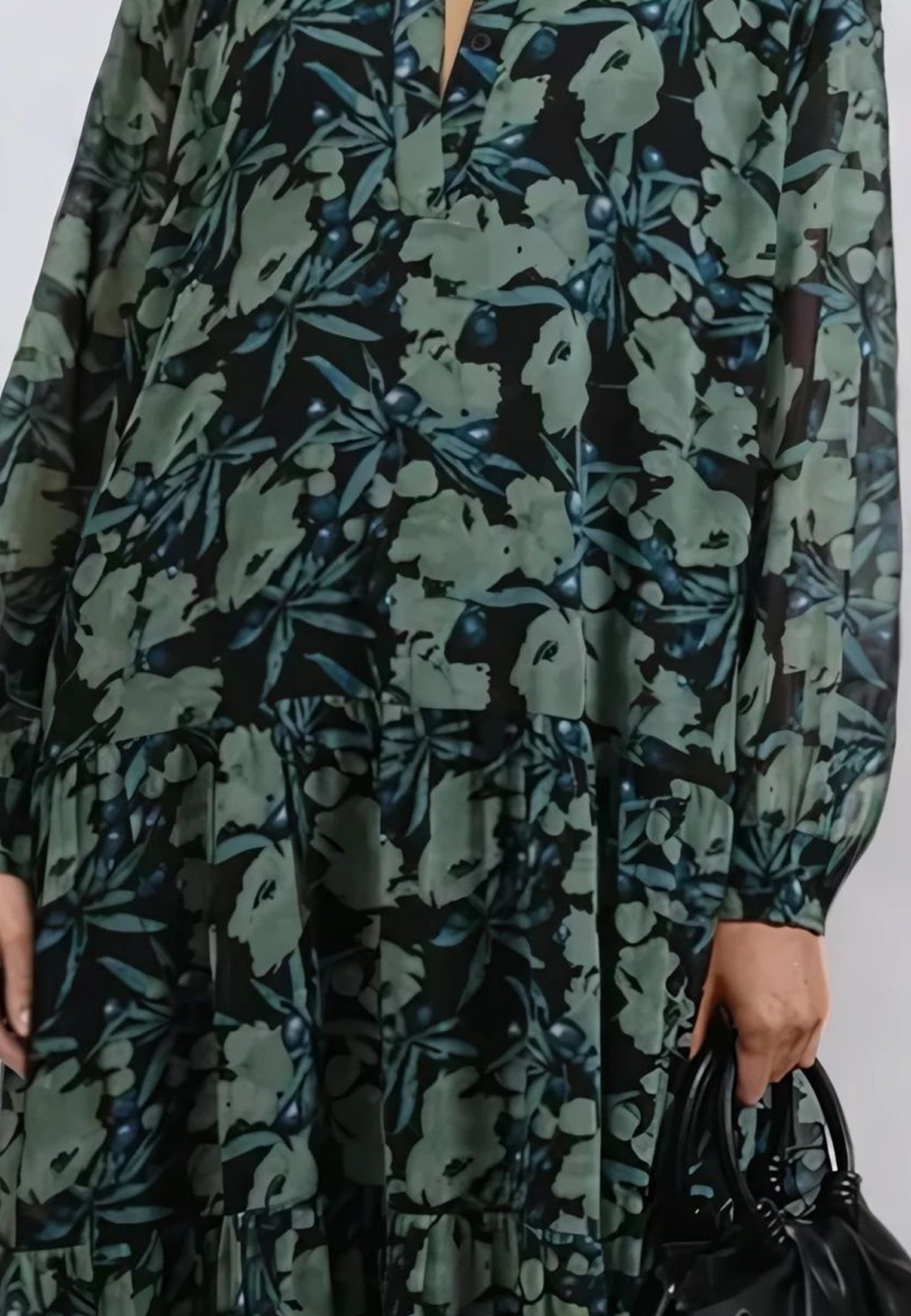 SUNSET MAXI DRESS PRIME GREEN