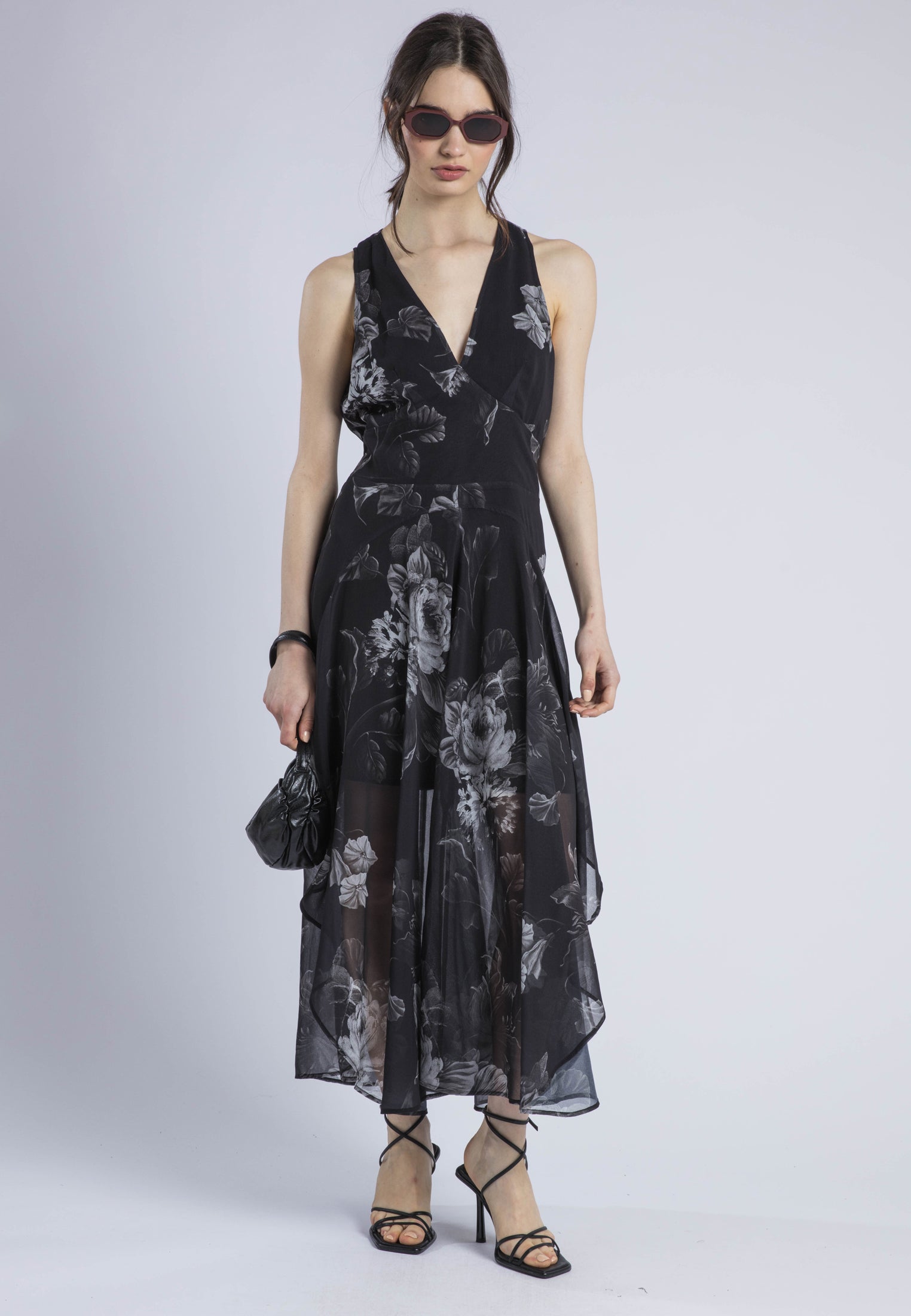 AIDA MIDI DRESS FLORAL