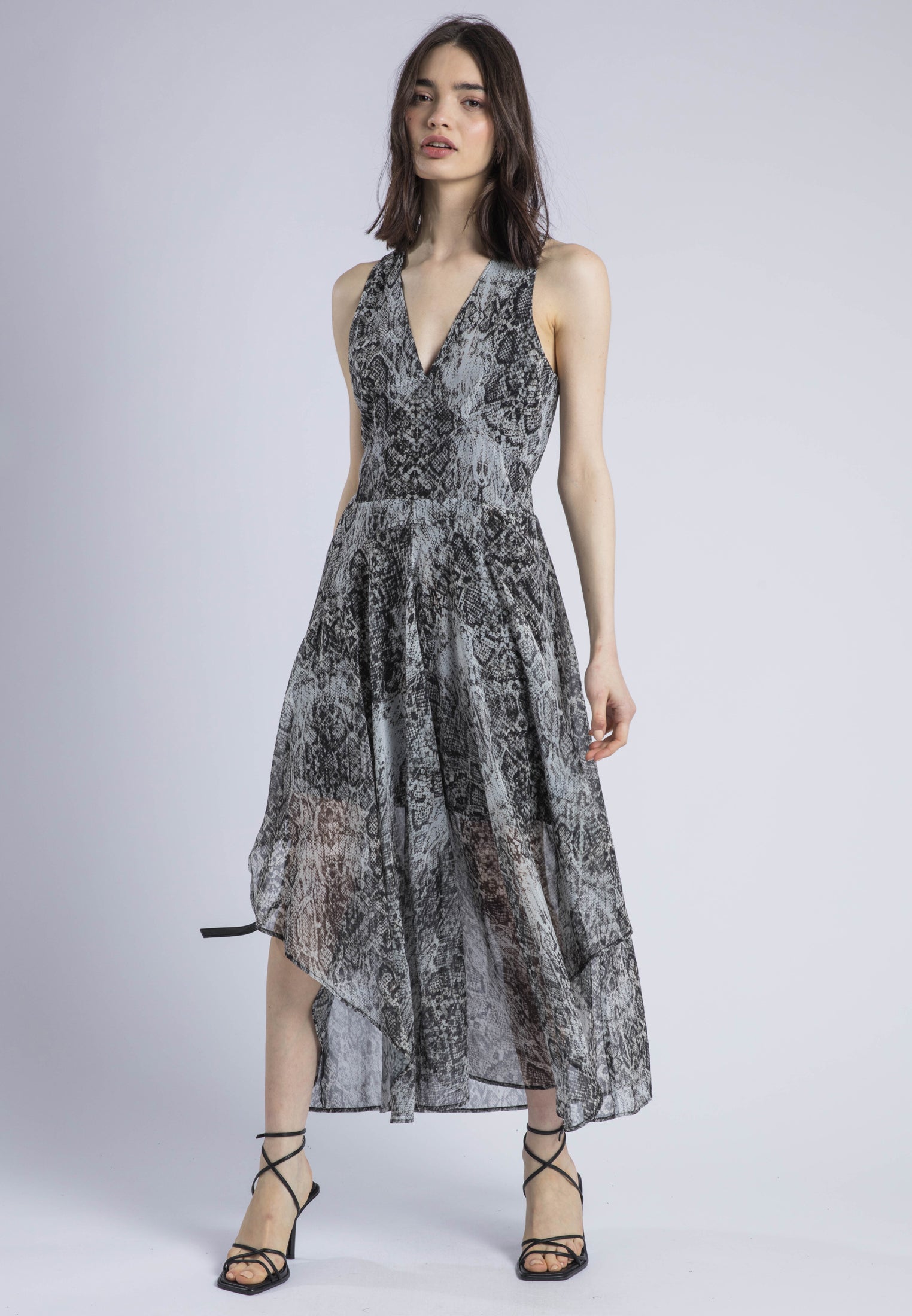 AIDA MIDI DRESS SLITHER