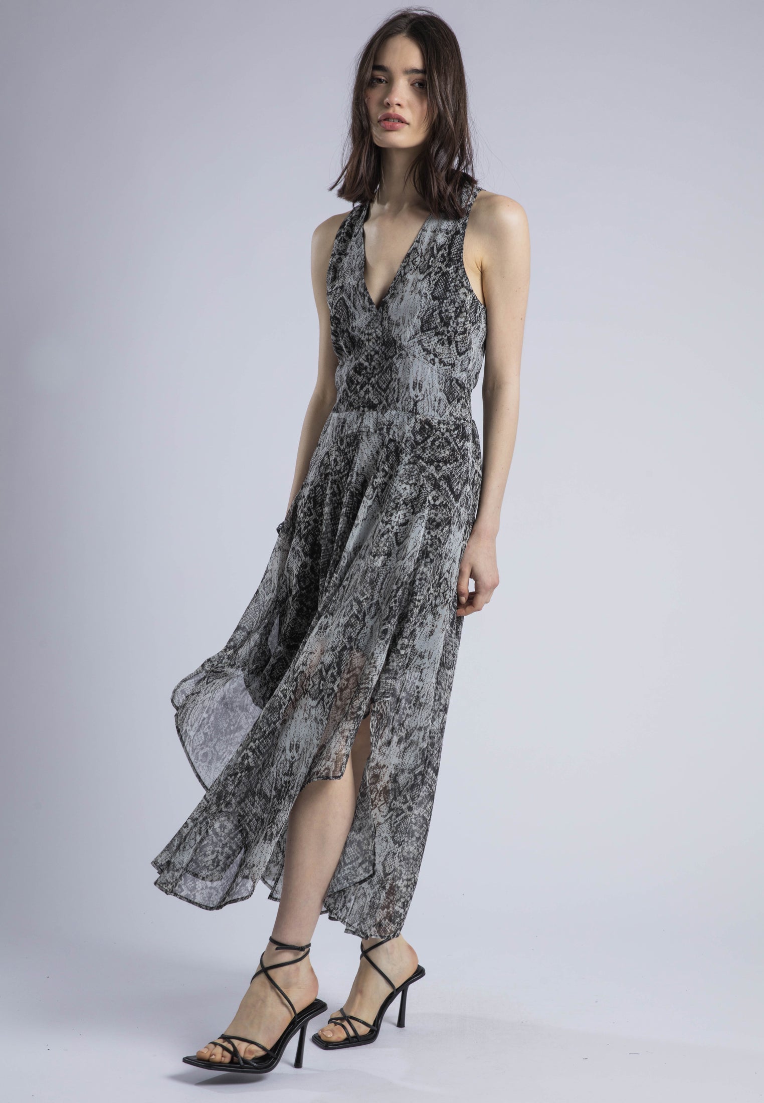 AIDA MIDI DRESS SLITHER