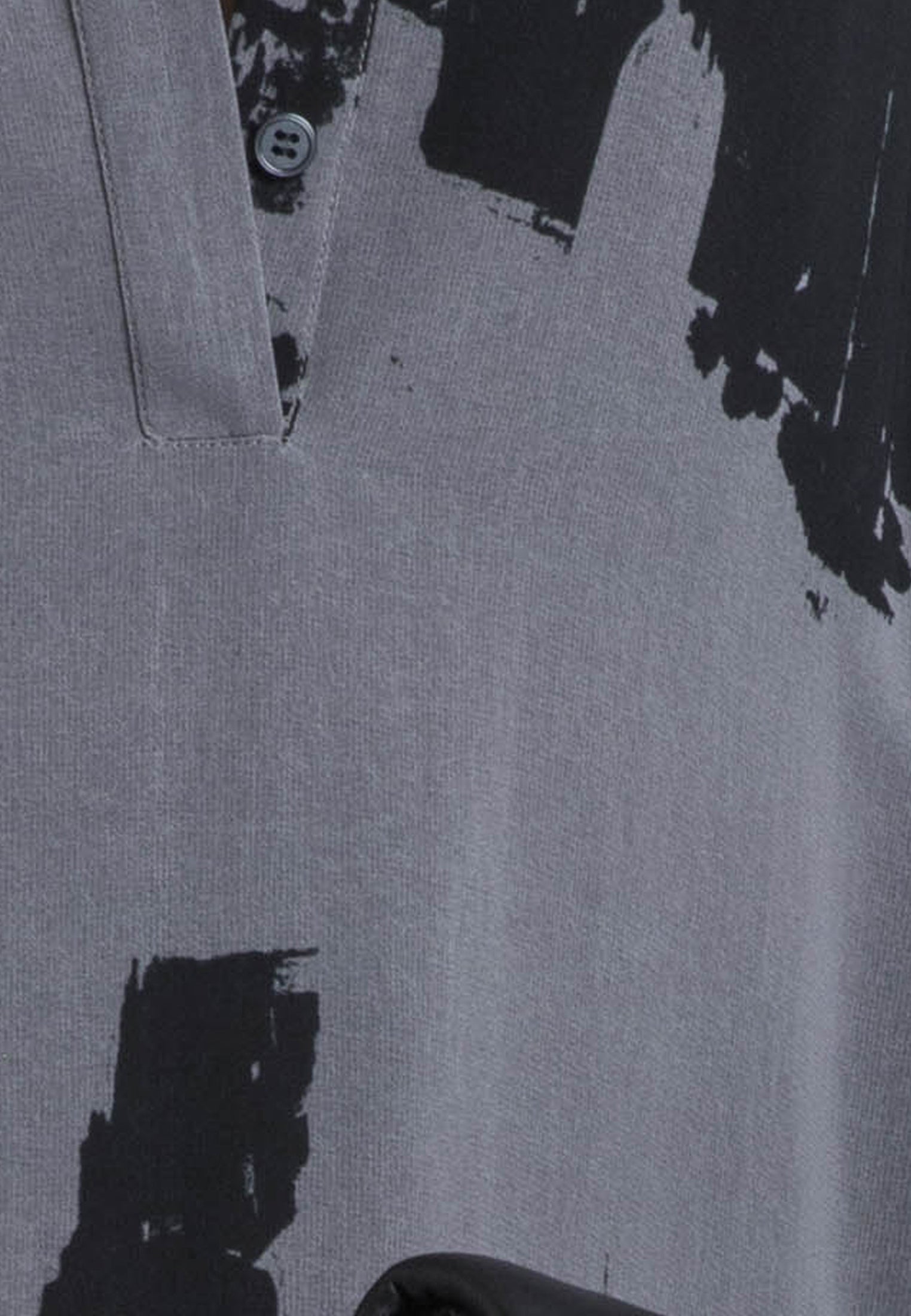 CALA MAXI DRESS ABSTRACT FACADE PRINT