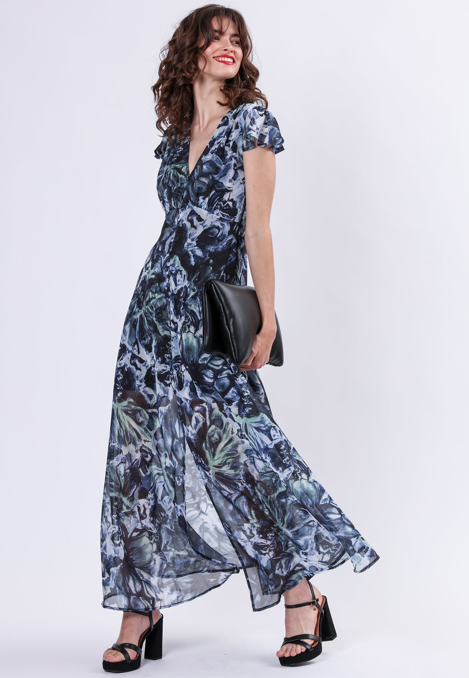 INDIUM MAXI DRESS METAPHORIC