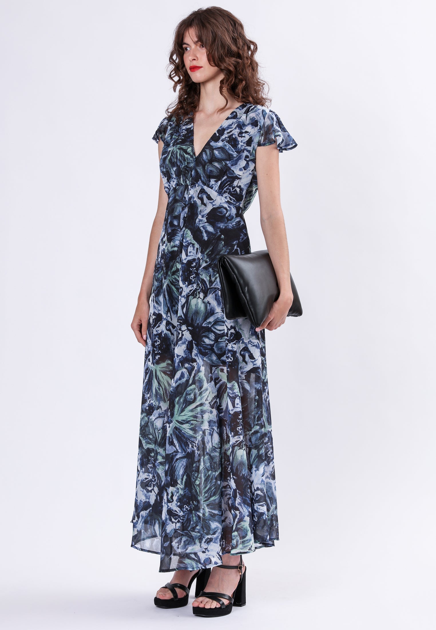 INDIUM MAXI DRESS METAPHORIC